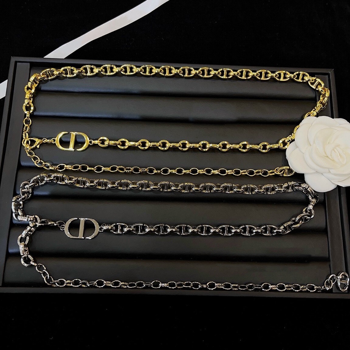 TOP Christian Dior CD Waist Chain - 2 Colour