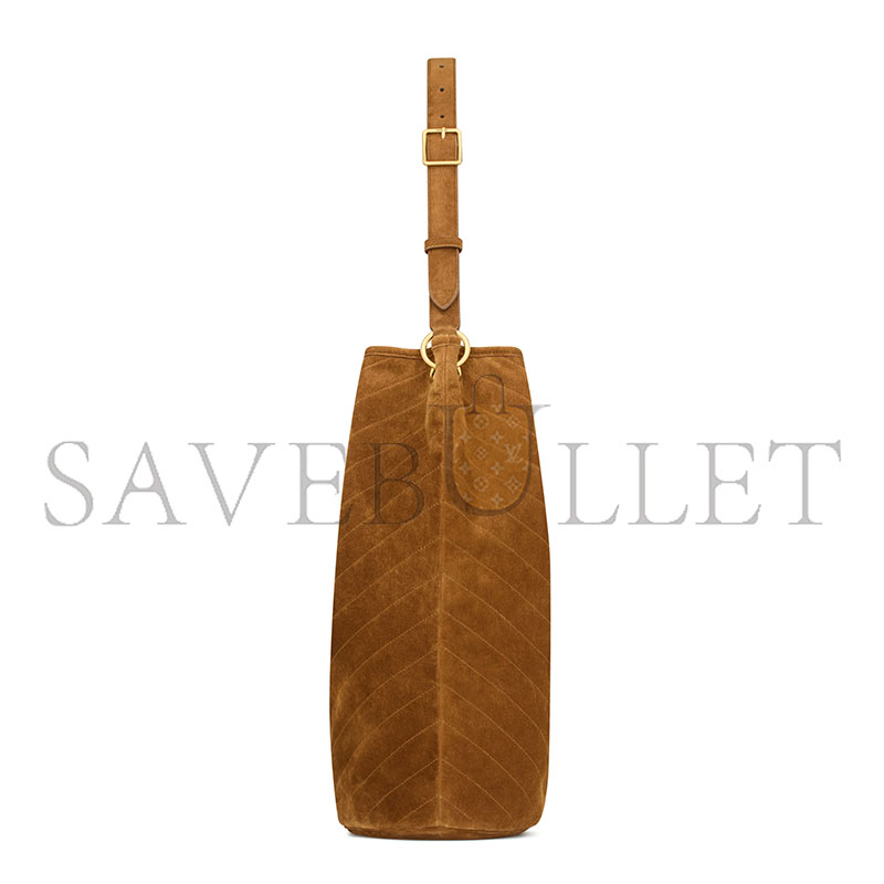 YSL NIKI SOFT SUEDE BUCKET BAG 8443461U8072916 (38*30*15.5cm)