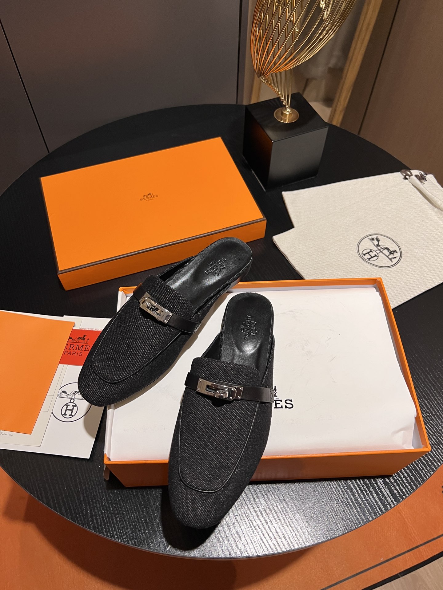 TOP HERMES Kelly Sliders -6 Color