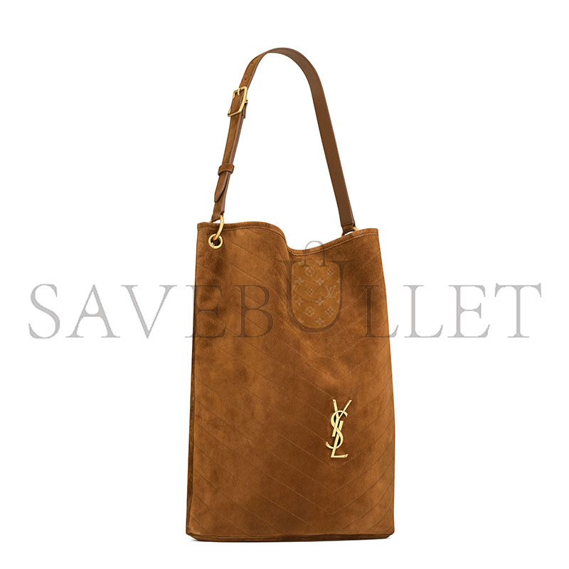YSL NIKI SOFT SUEDE BUCKET BAG 8443461U8072916 (38*30*15.5cm)