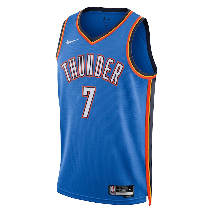 Chet Holmgren Oklahoma City Thunder Jersey