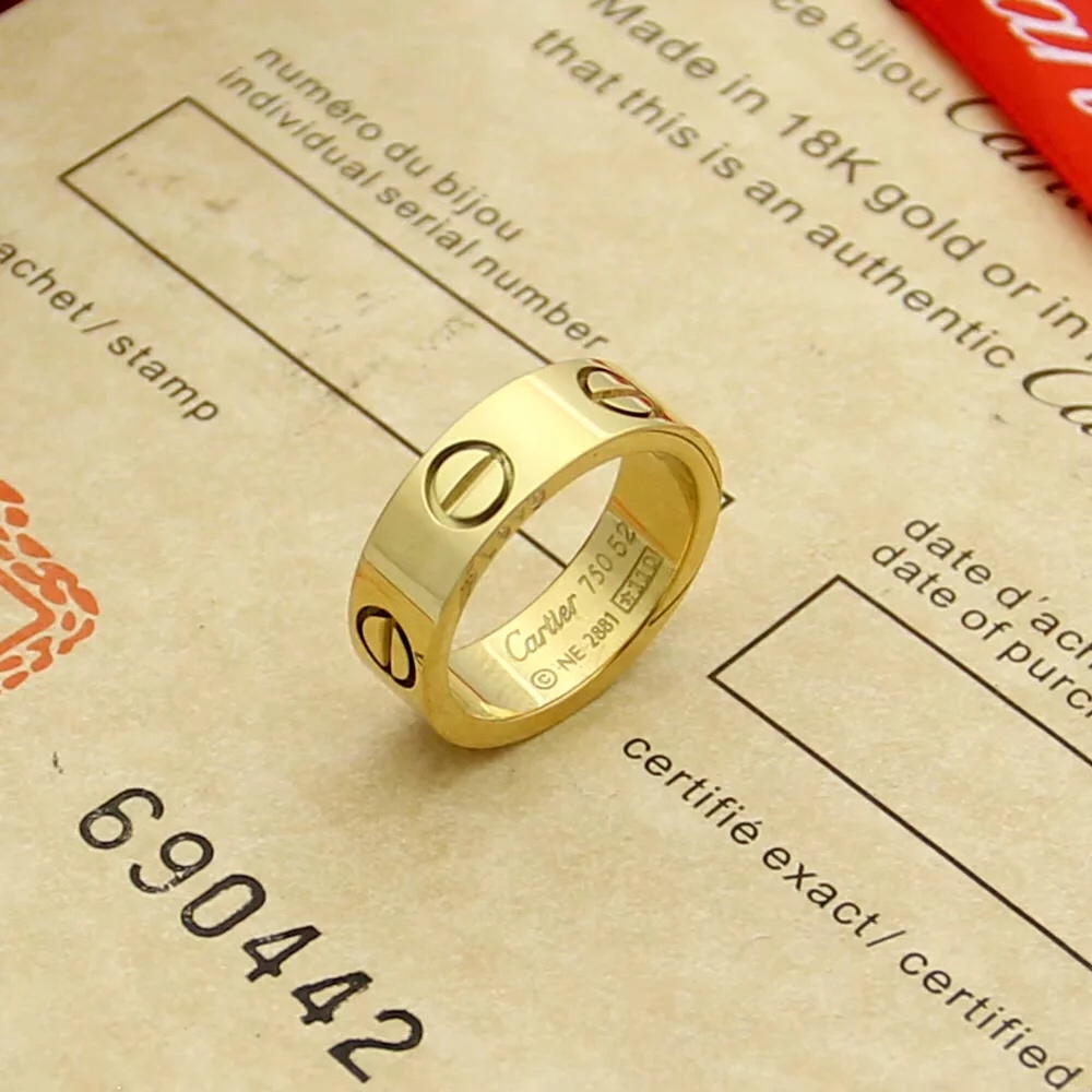 TOP Cartier Love Ring - 3 Color