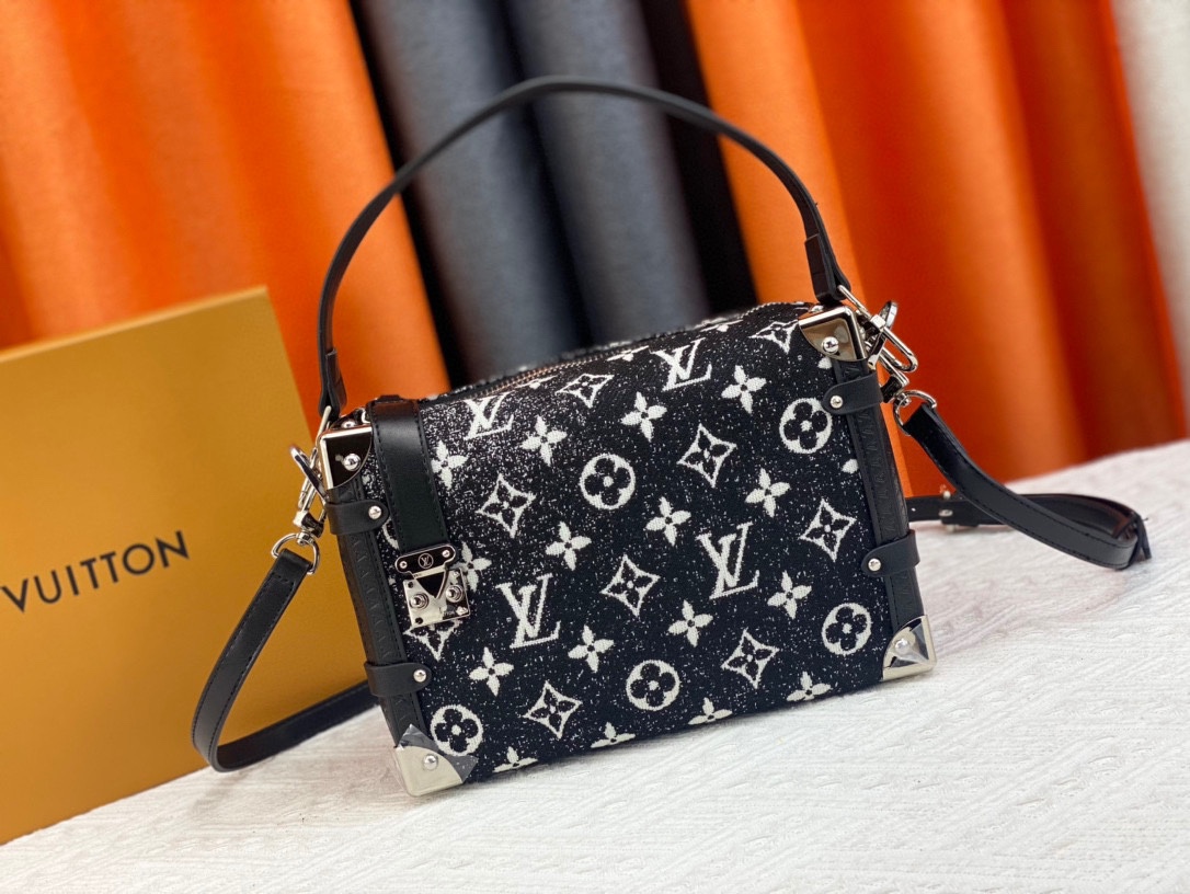 TOP Louis Vuitton LV LV X YK Side trunk Monogram Bag 21×14×6cm- 8 color