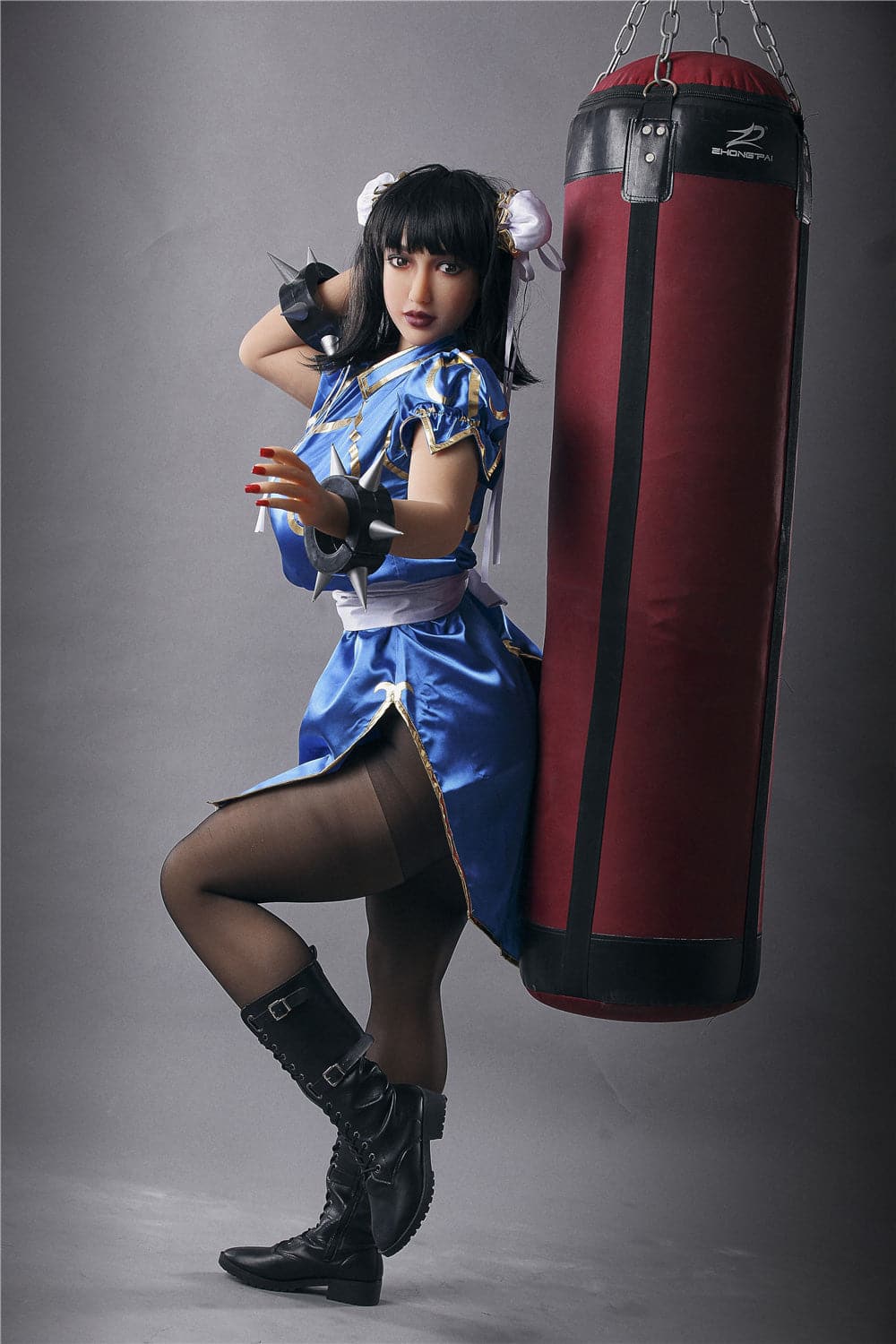 158cm/5ft2 I-Cup Game Women BBW Big Booty Sex Doll Chun-Li