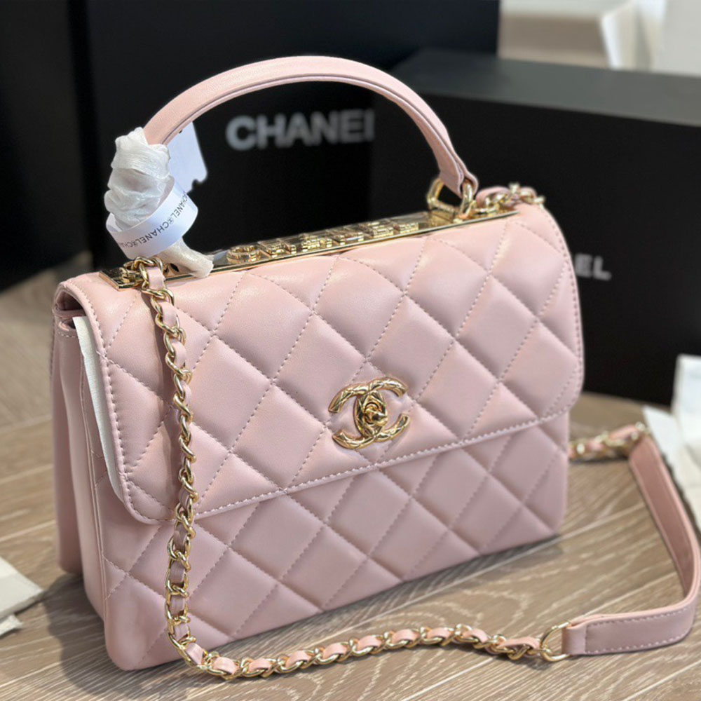 Chanel   Trendy CC Relief Handle Bag(Replica)