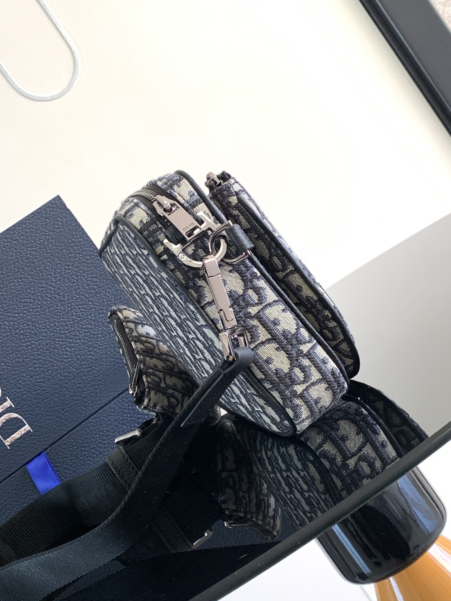 TOP Christian Dior Saddle Bag Oblique Print 23x16x4 cm - 4 Color