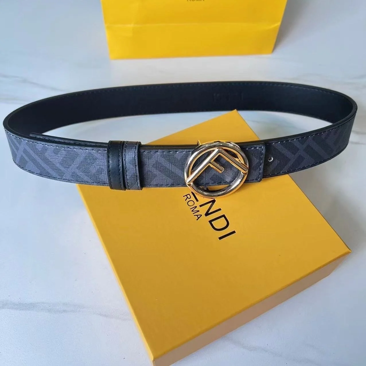 AAABELT Women Printed Leather Belt, Round Metal Pin Buckle Slim Waist Belt, Fashion Decorative Belt for Dress Jeans