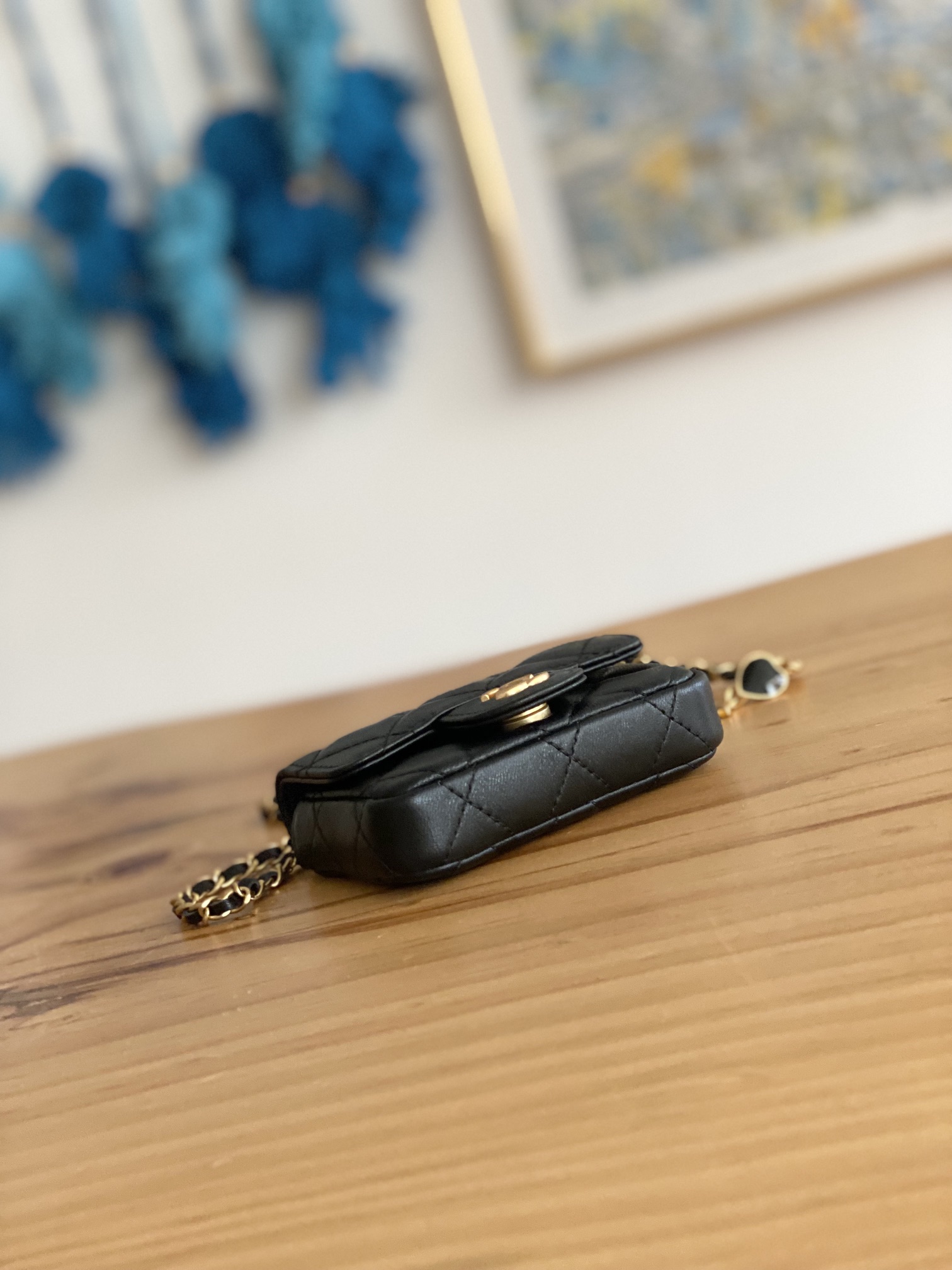 TOP CHANEL Mini Bag 11cm - Black