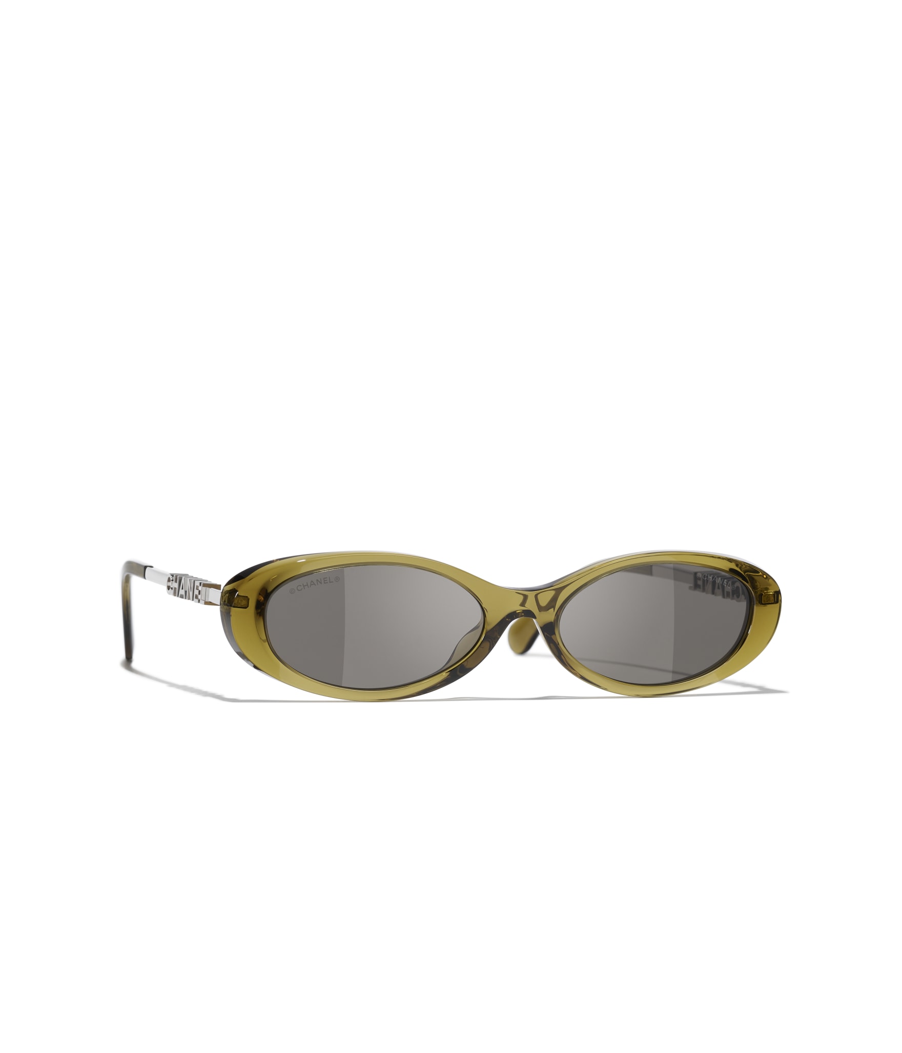 CHANEL Oval Sunglasses A71781X09961S