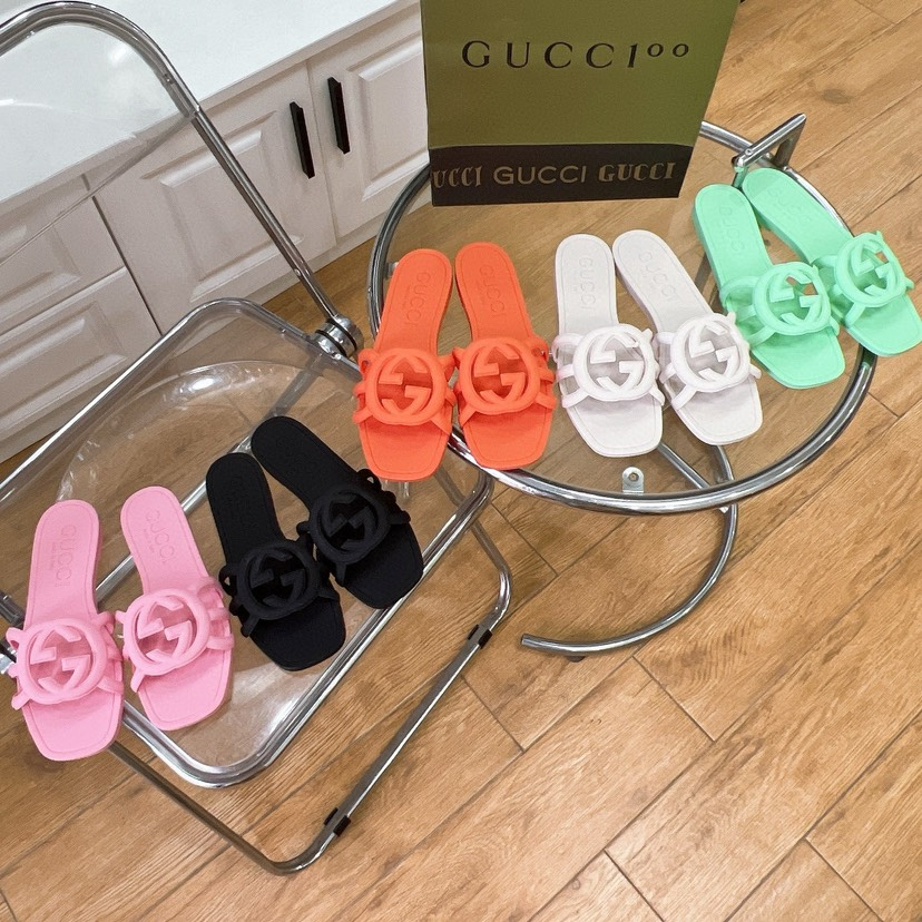 Gucci Rubber Slippers (Replica)