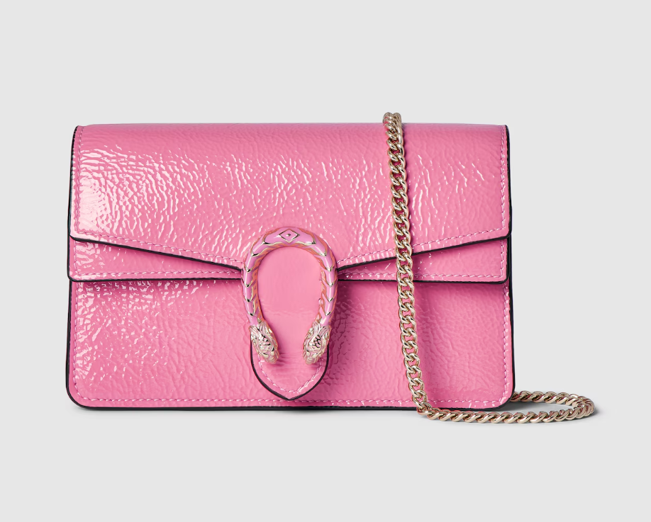 TOP GUCCI Dionysus Bag Chain Bag 17.5 x 11 x 6.5 cm - Pink