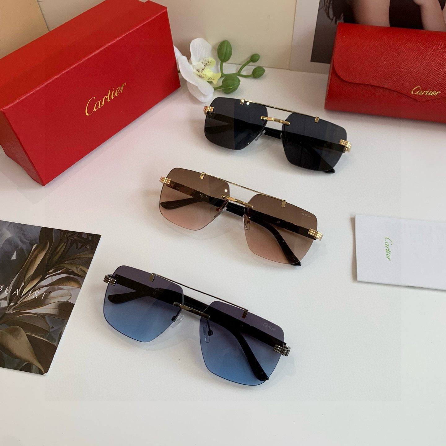 TOP CARTIER Sunglasses - 3 Colors