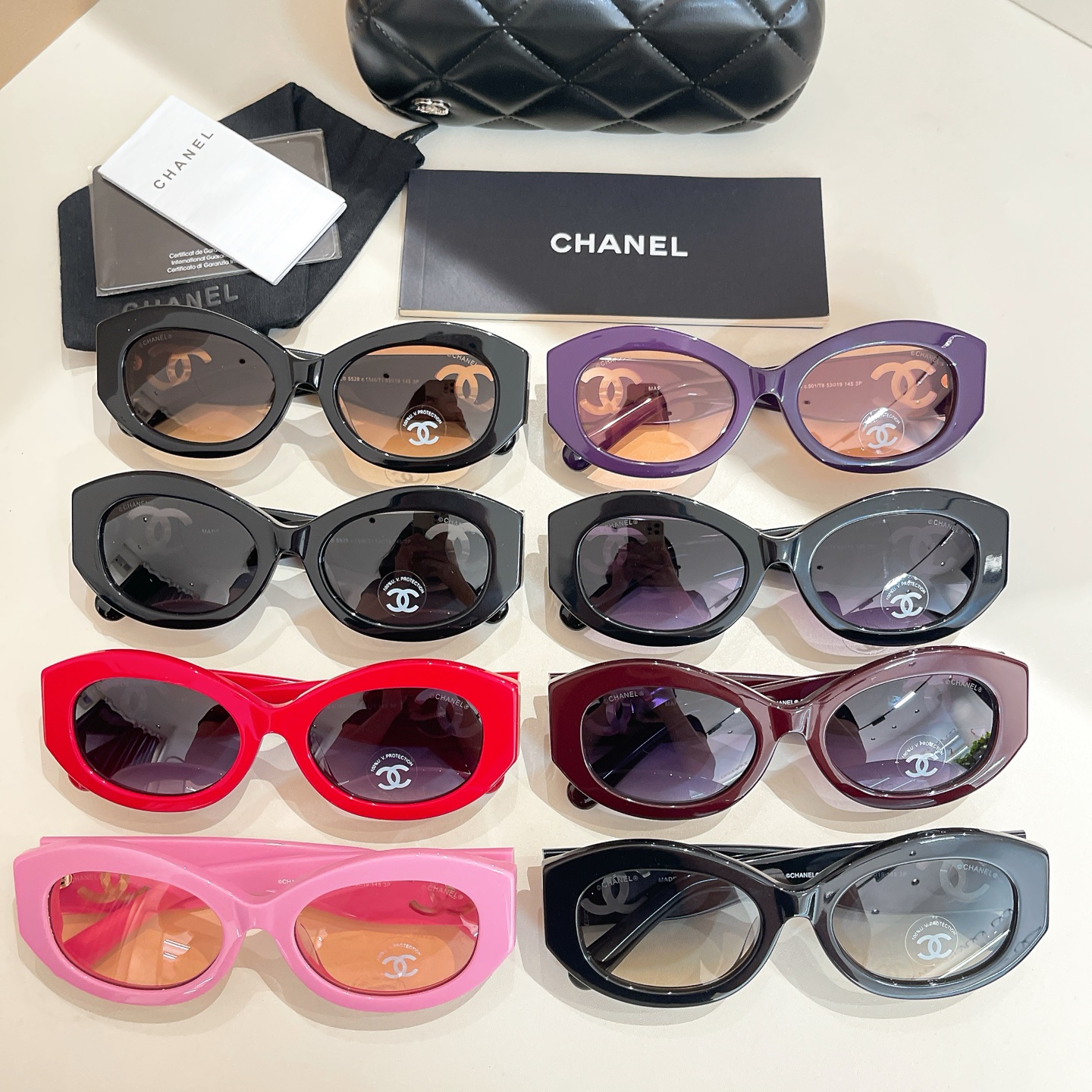 TOP CHANEL Sunglasses - 8 Colors