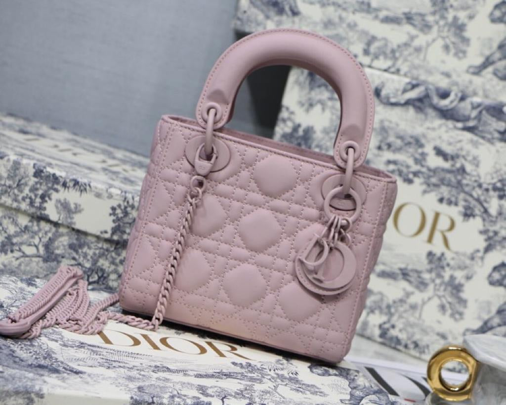 TOP Christian Dior Lady Christian Dior Bag All Mate Mini - Pink