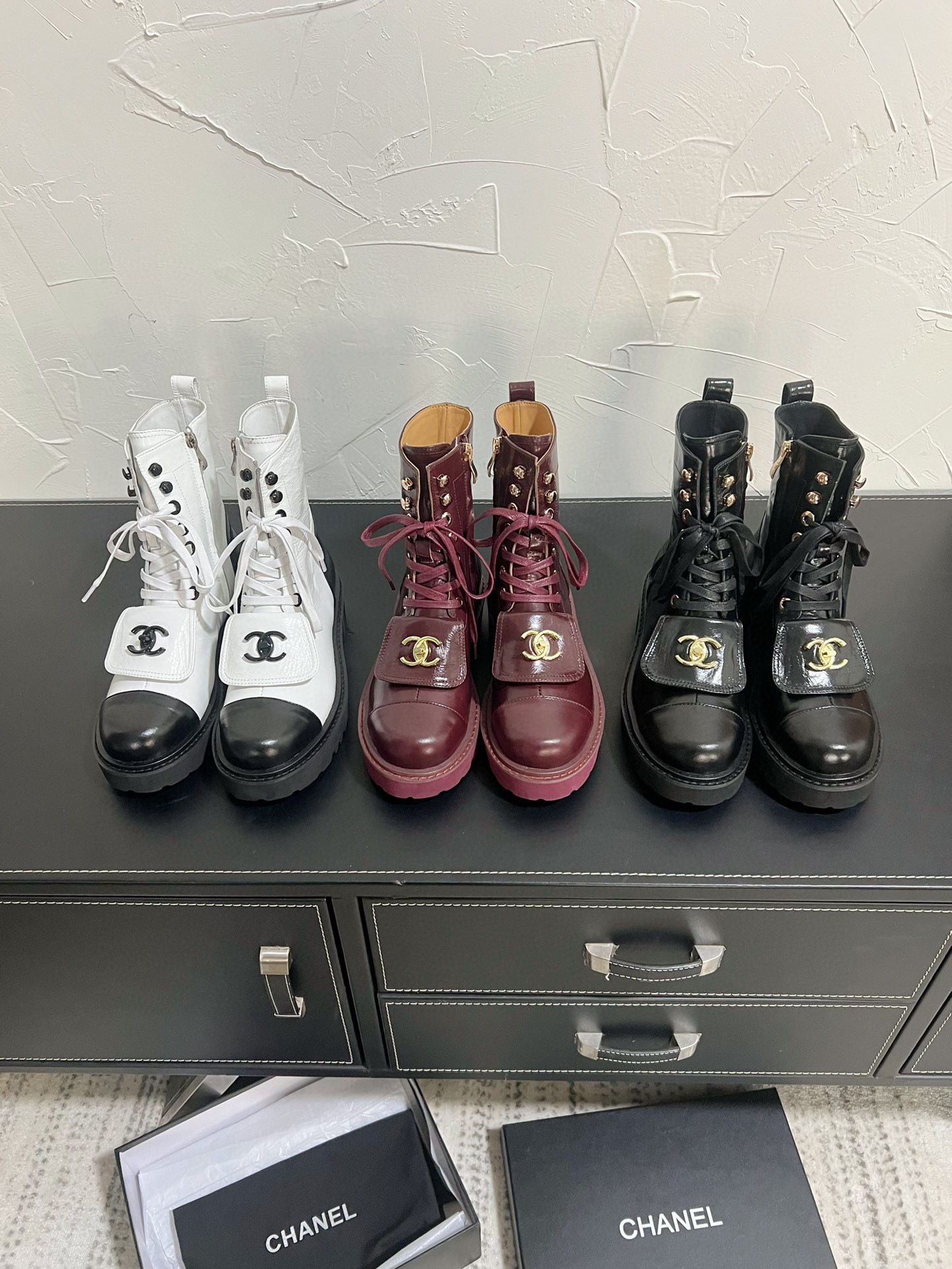 TOP CHANEL Boots - 3 Color