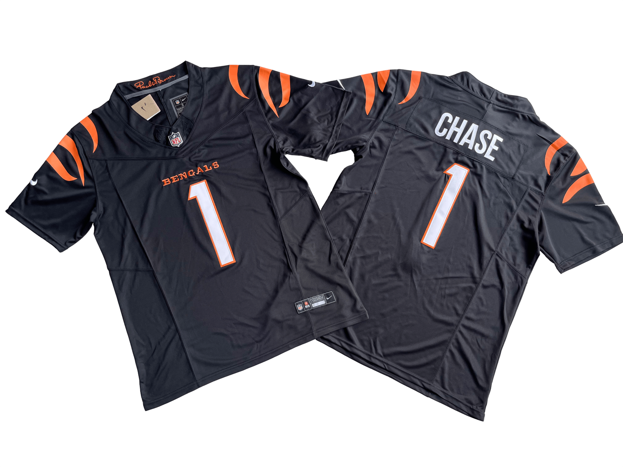 Cincinnati Bengals 1# Ja'Marr Chase  Vapor F.U.S.E. Limited Jersey