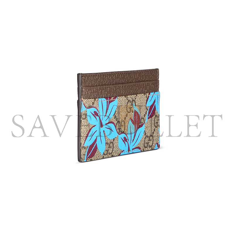 GUCCI GG PRINTED CARD CASE WALLET 841149 (11*7cm)