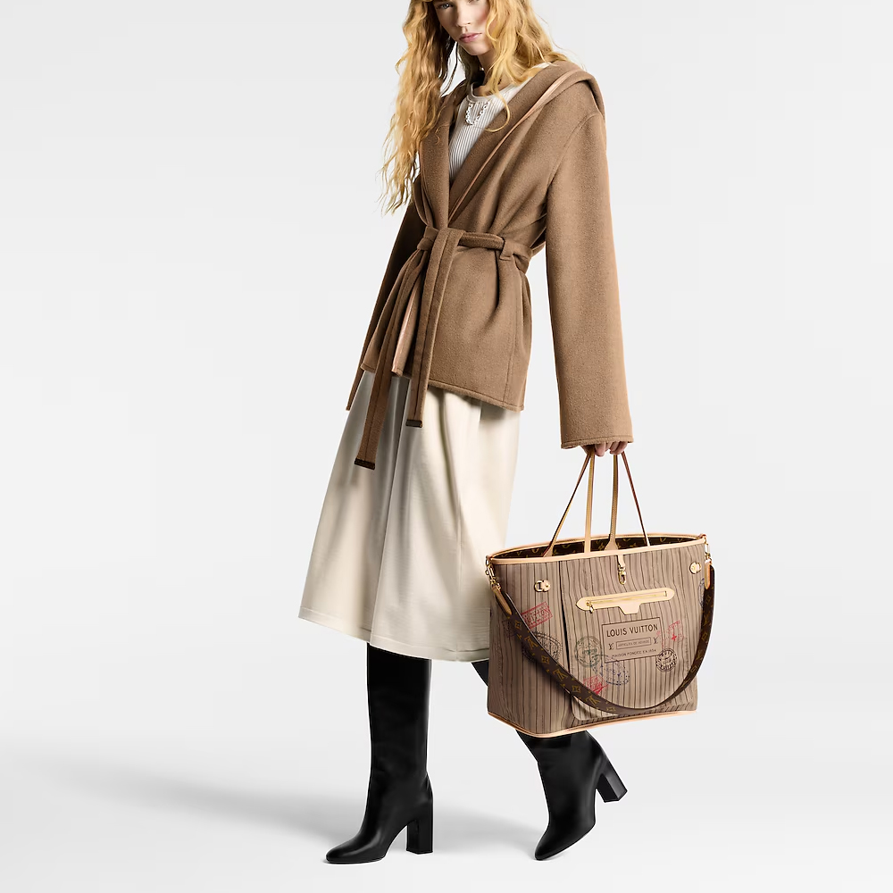 Louis Vuitton Neverfull Bandoulière Inside Out (10A Mirror Version)