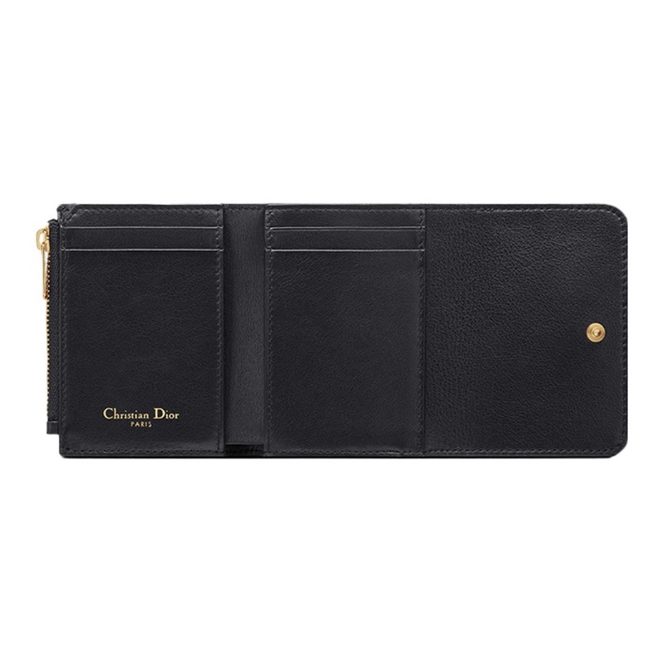 Dior 30 Montaigne Three Fold Wallet(Replica)