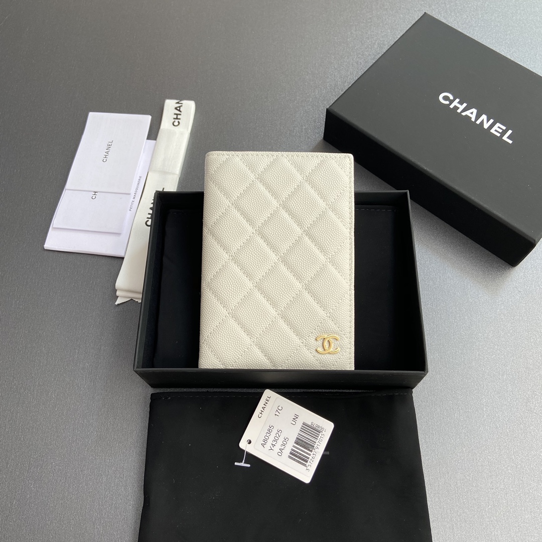 TOP CHANEL Passport Holder 10x15x2cm - 6 Color