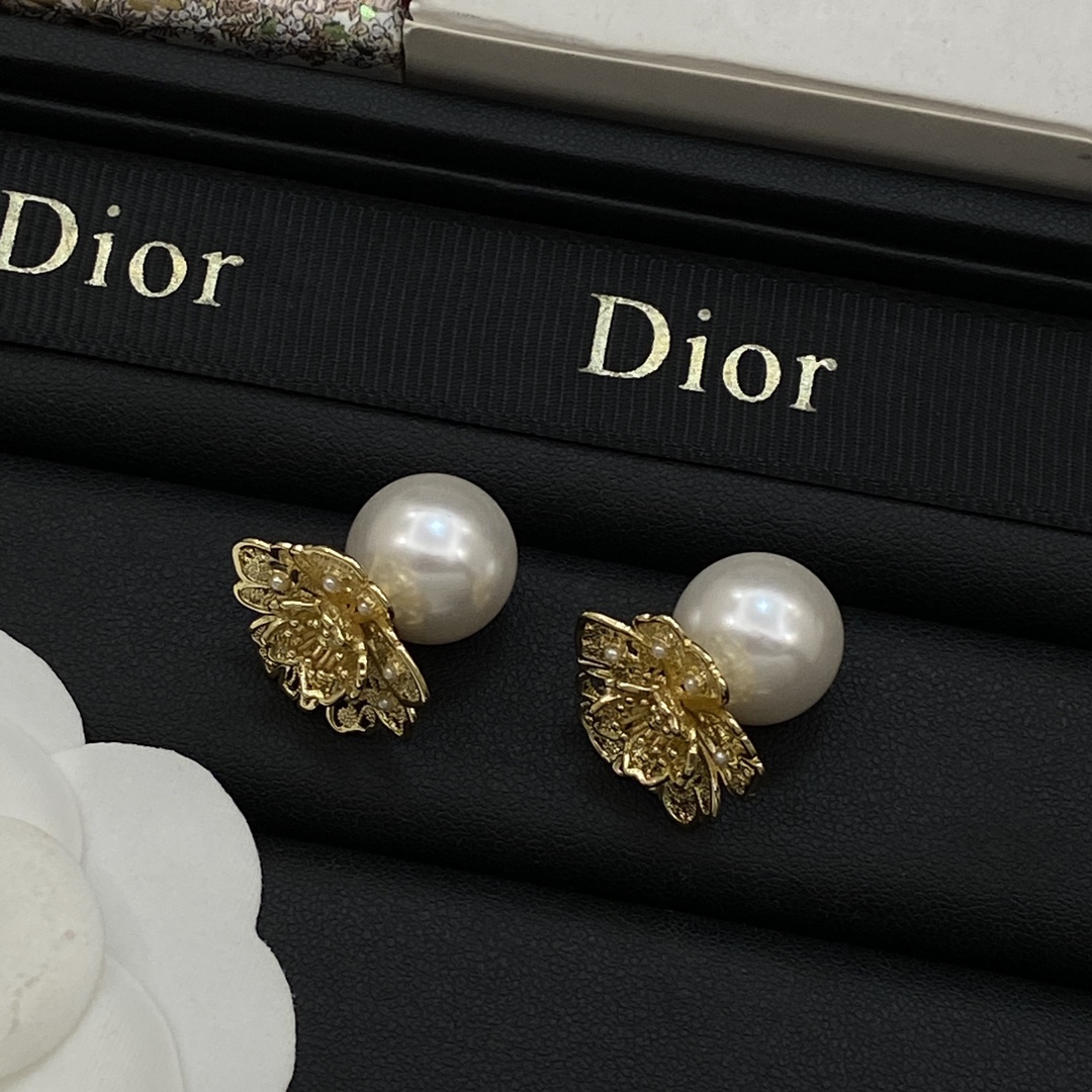 TOP Christian Dior Earrings - Gold