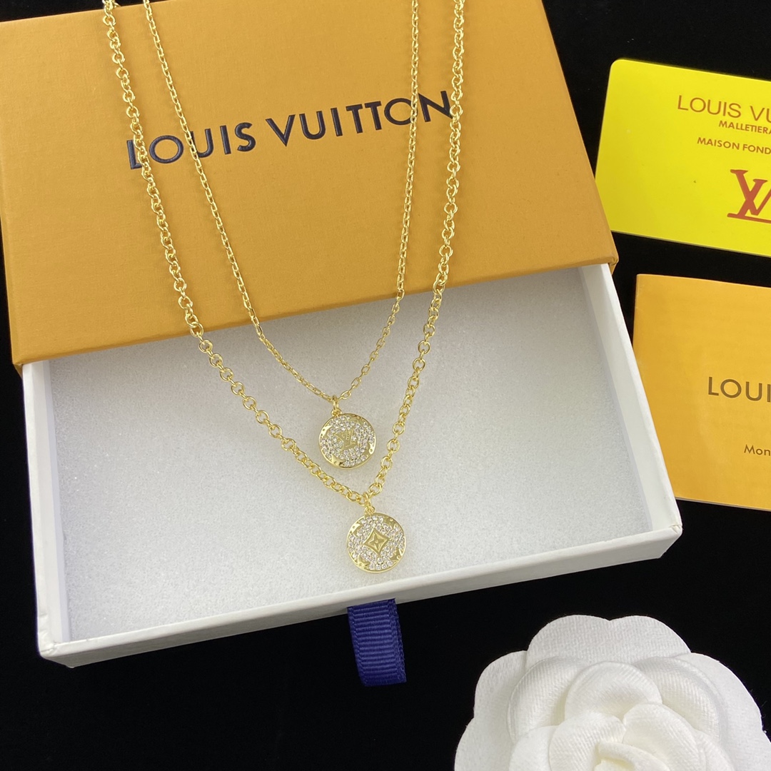TOP Louis Vuitton LV Idylle Blossom Layering Necklace