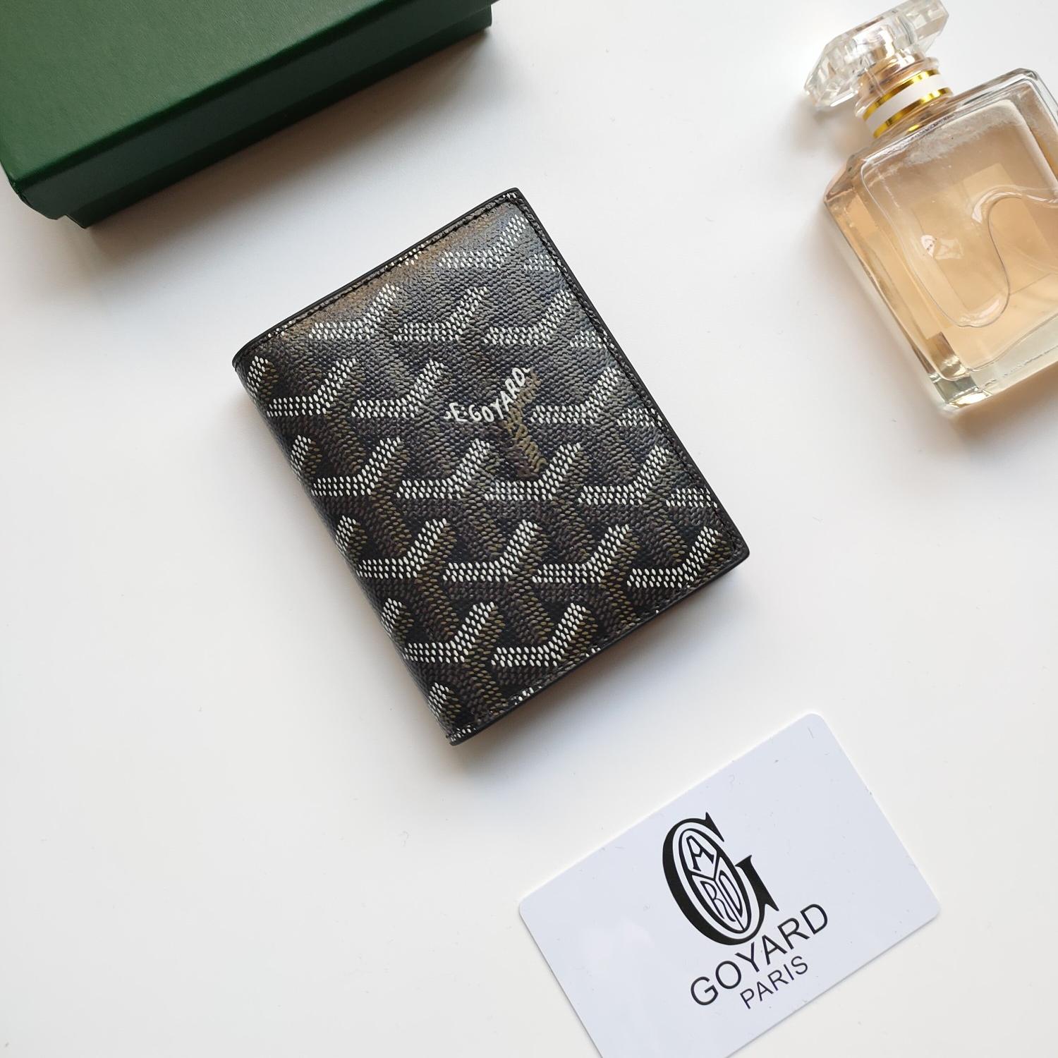 Goyard Saint-Marc Leather Card Holder(Replica)