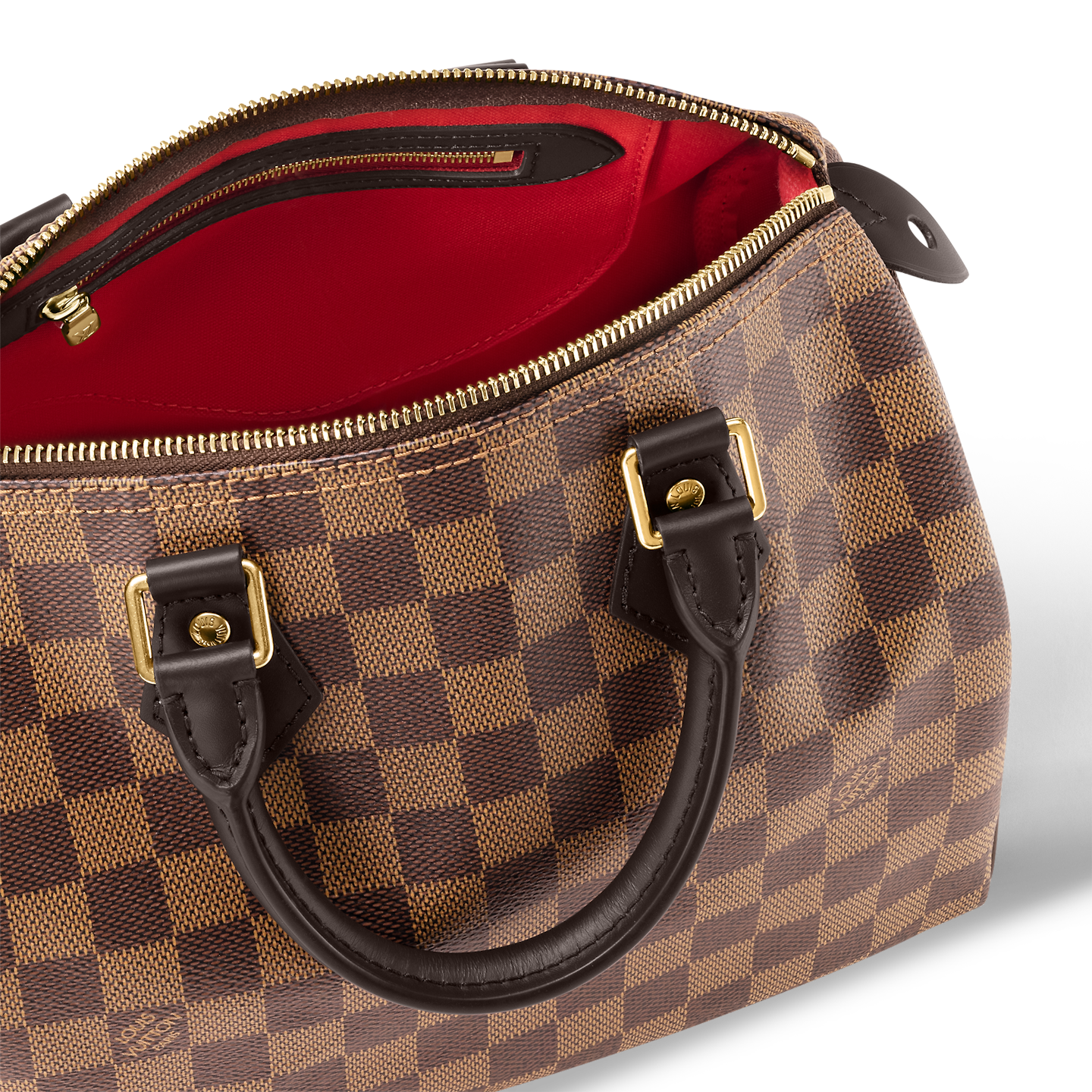 LV Speedy 25 Damier Ebene Women Handbag(Replica)