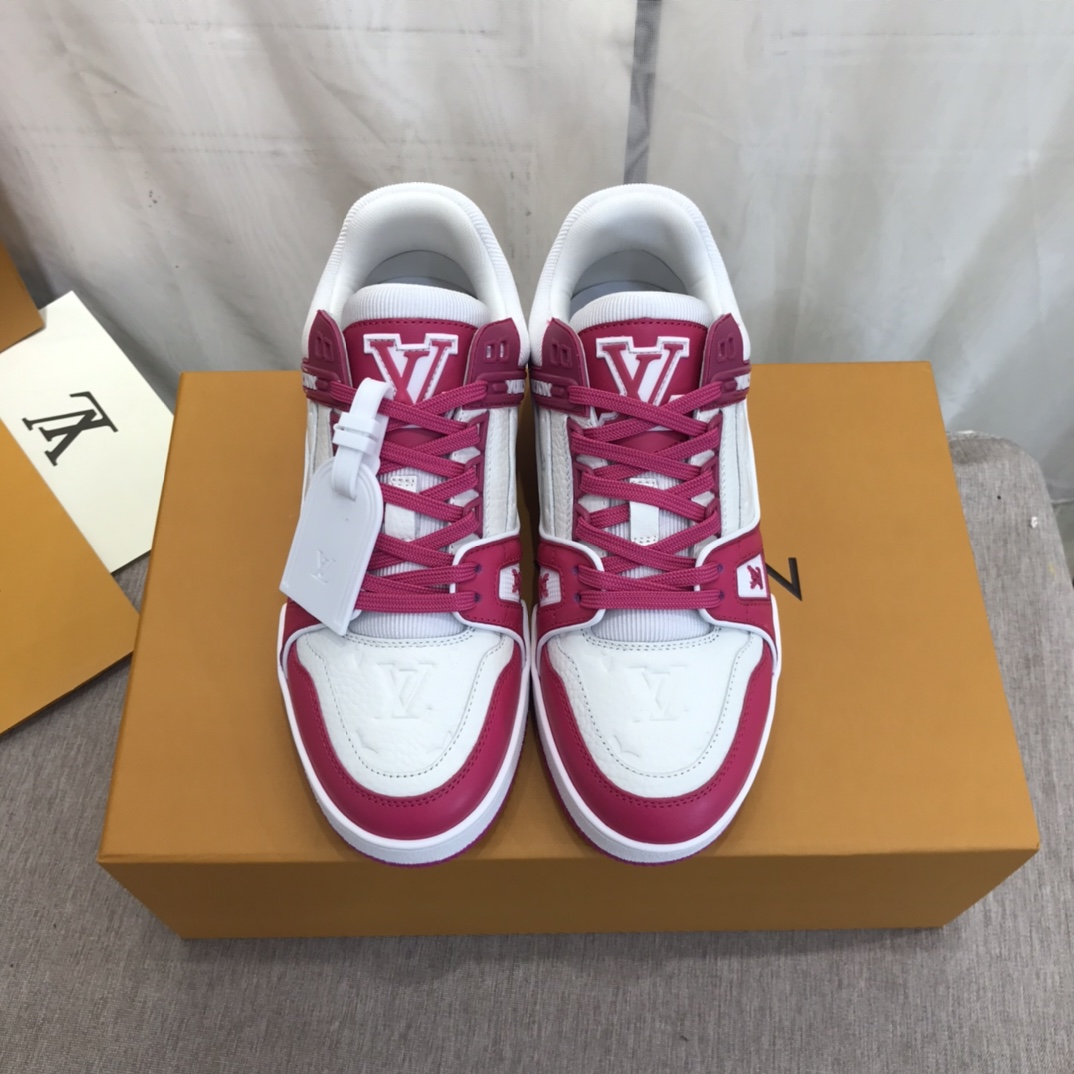 TOP Louis Vuitton LV L*V Couple Basketball Shoe - 12 Colour