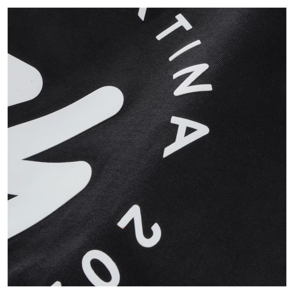 Milano Cortina 2026 Olympics Large Logo T-Shirt - Black - Junior