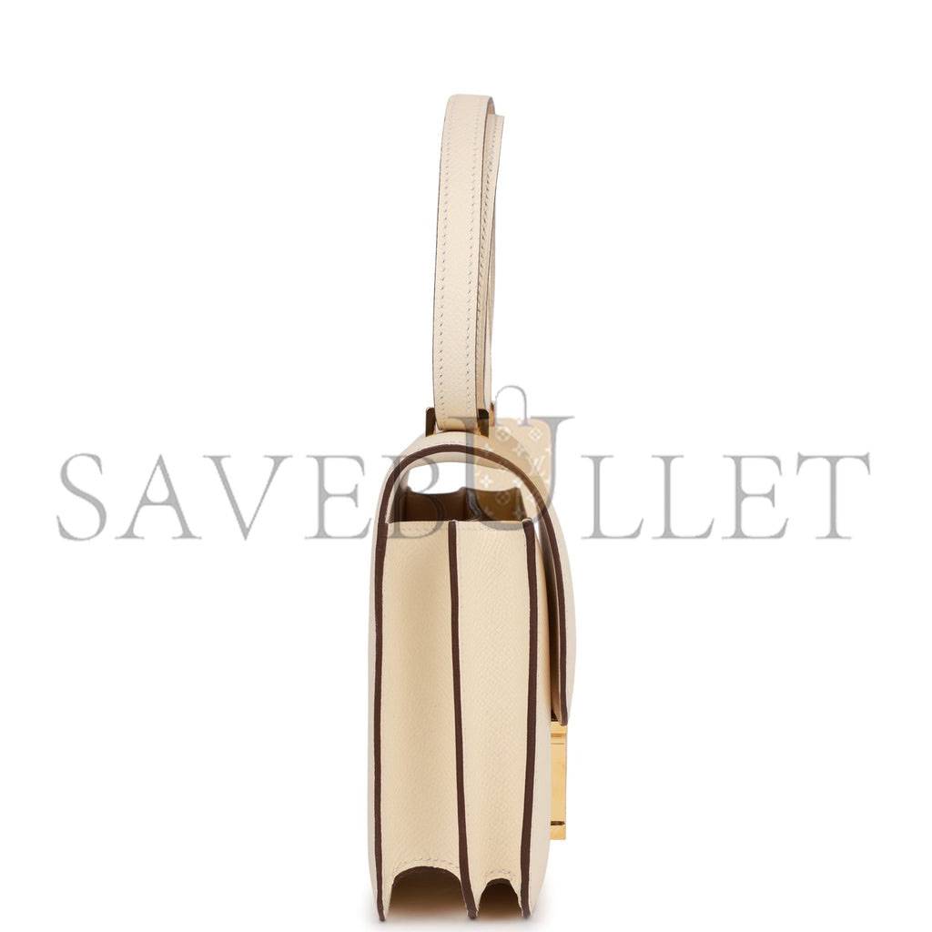 HERMES CONSTANCE 18 EPSOM GOLD HARDWARE (18*15*4cm)