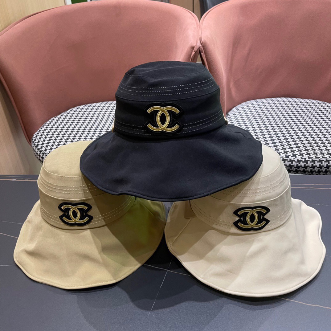 TOP CHANEL Versatile Fisherman Hat - 3 Colour