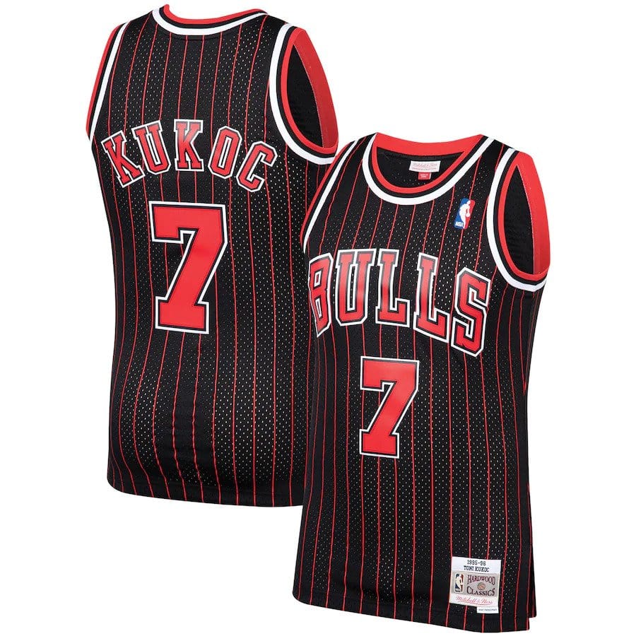 Tony Kukoc Chicago Bulls Throwback Jersey