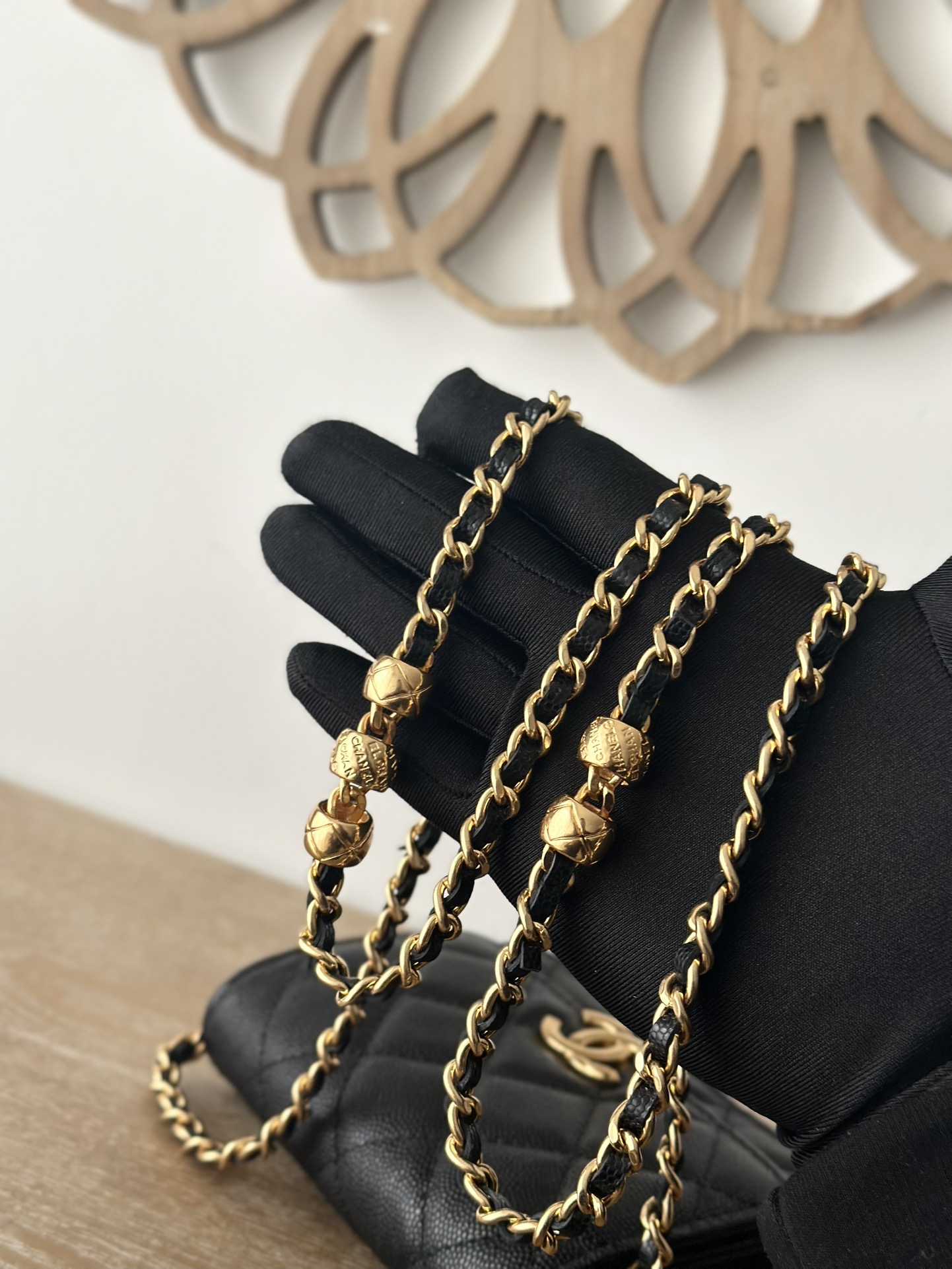 TOP CHANEL Mini Flap Bag 12.5x9x2.5cm - Black