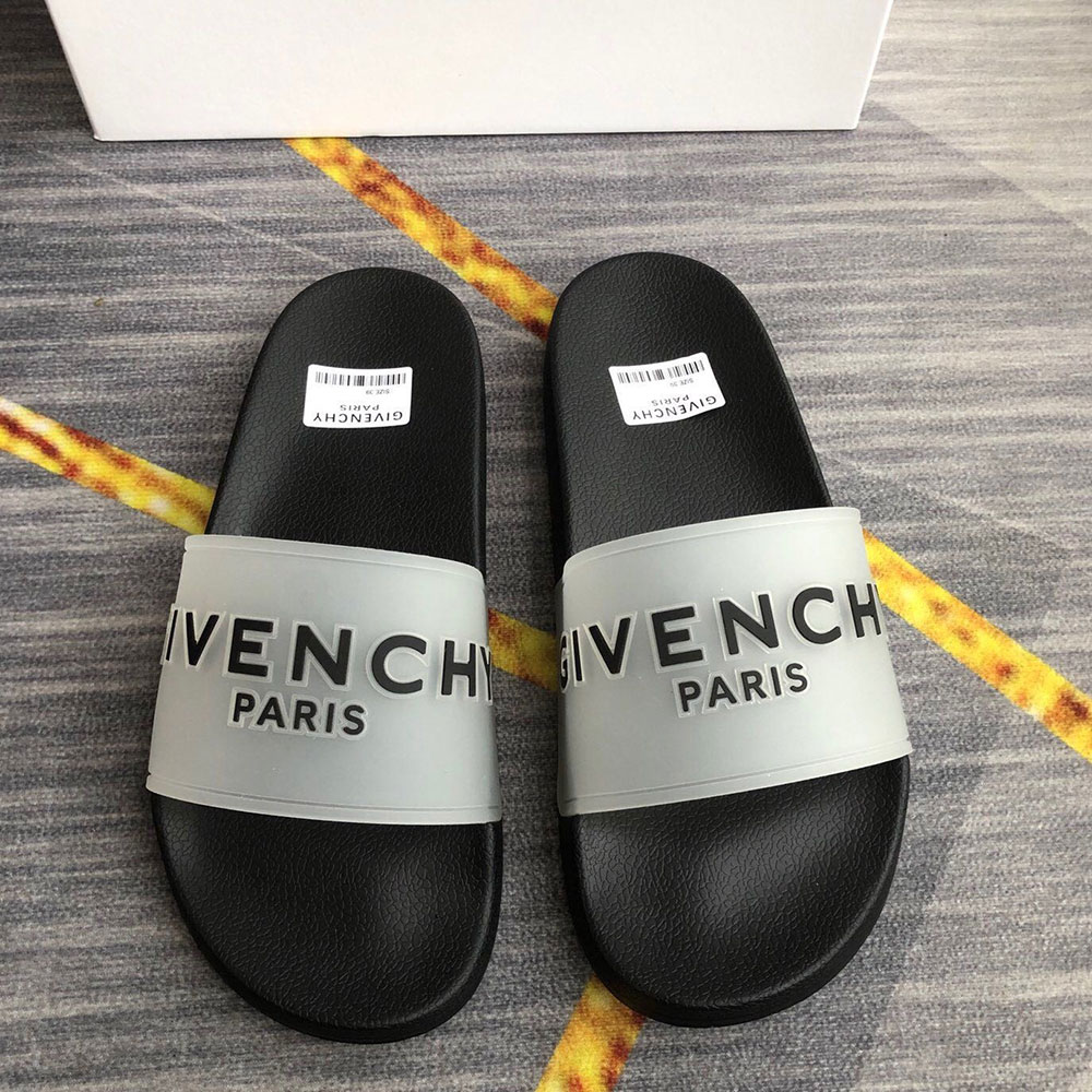 Givenchy Rubber Logo flip-flops Slide Sandal(Replica)