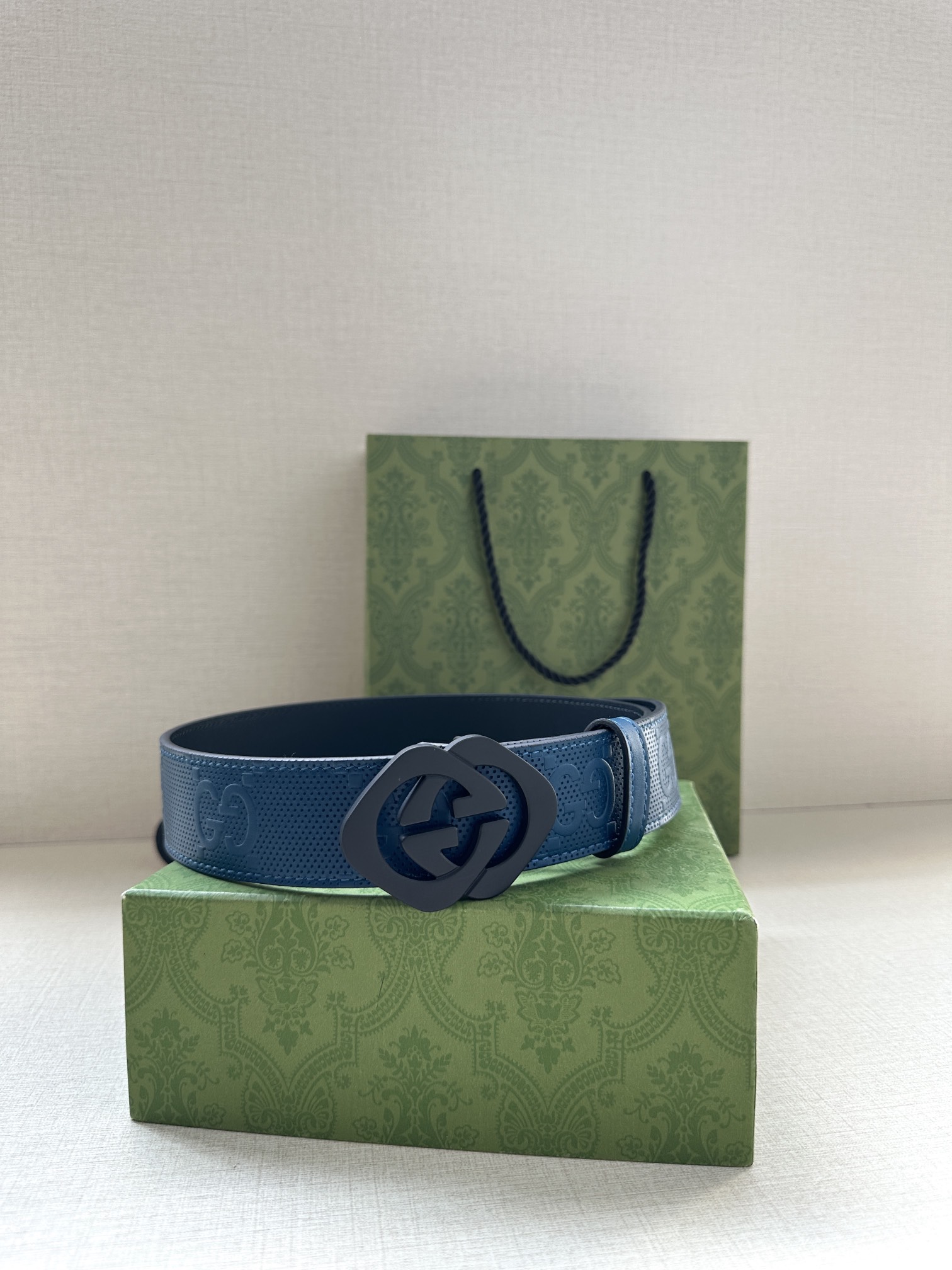 TOP GUCCI GG Belt - 4.0cm