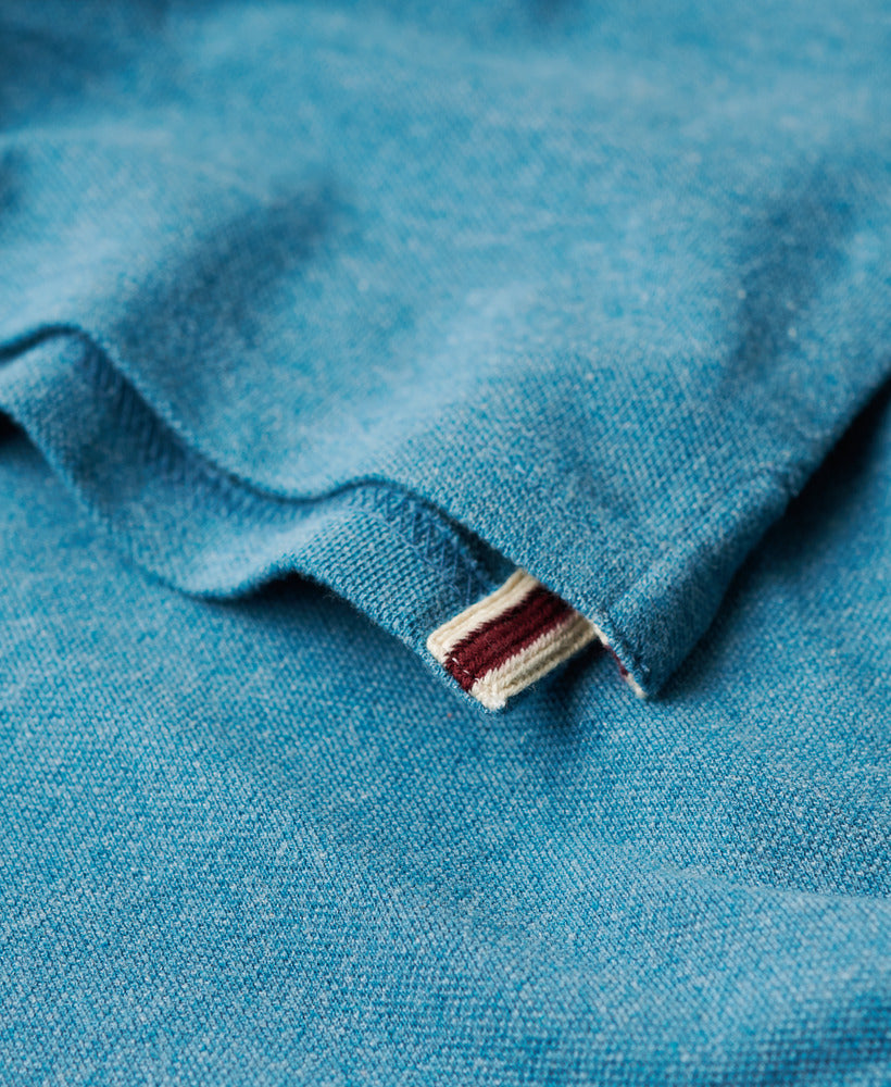 Classic Pique Polo | Alaskan Blue Marle