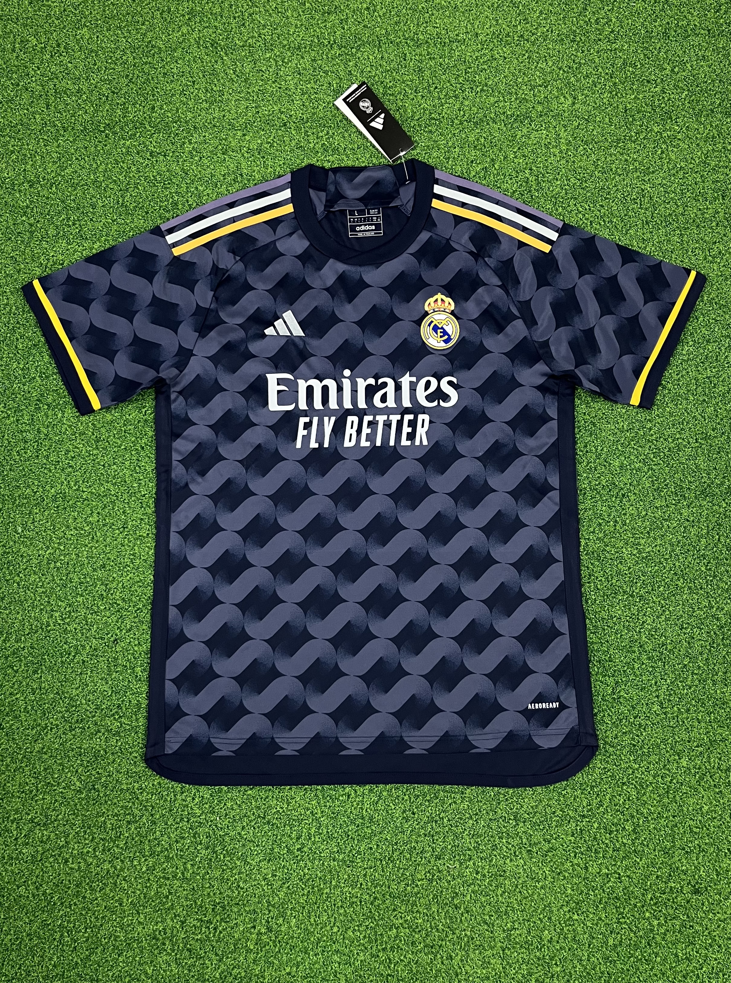 2425  Real Madrid Away  jersey.Player embroidery version