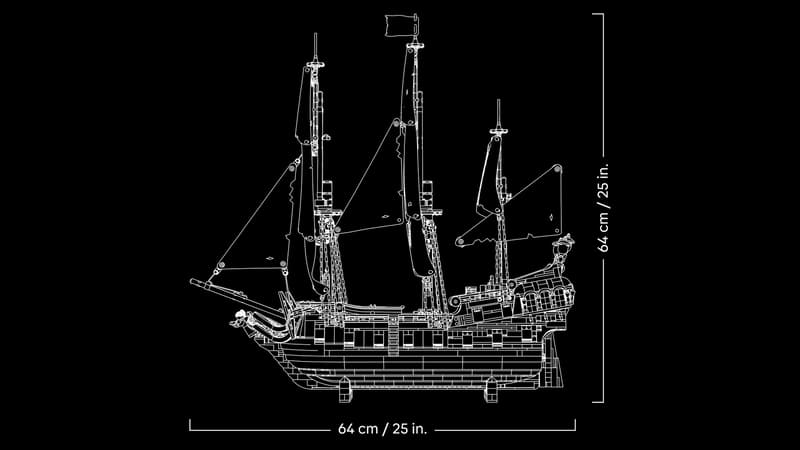 Captain Jack Sparrow's Pirate Ship 10365 Icons thumbnail 21