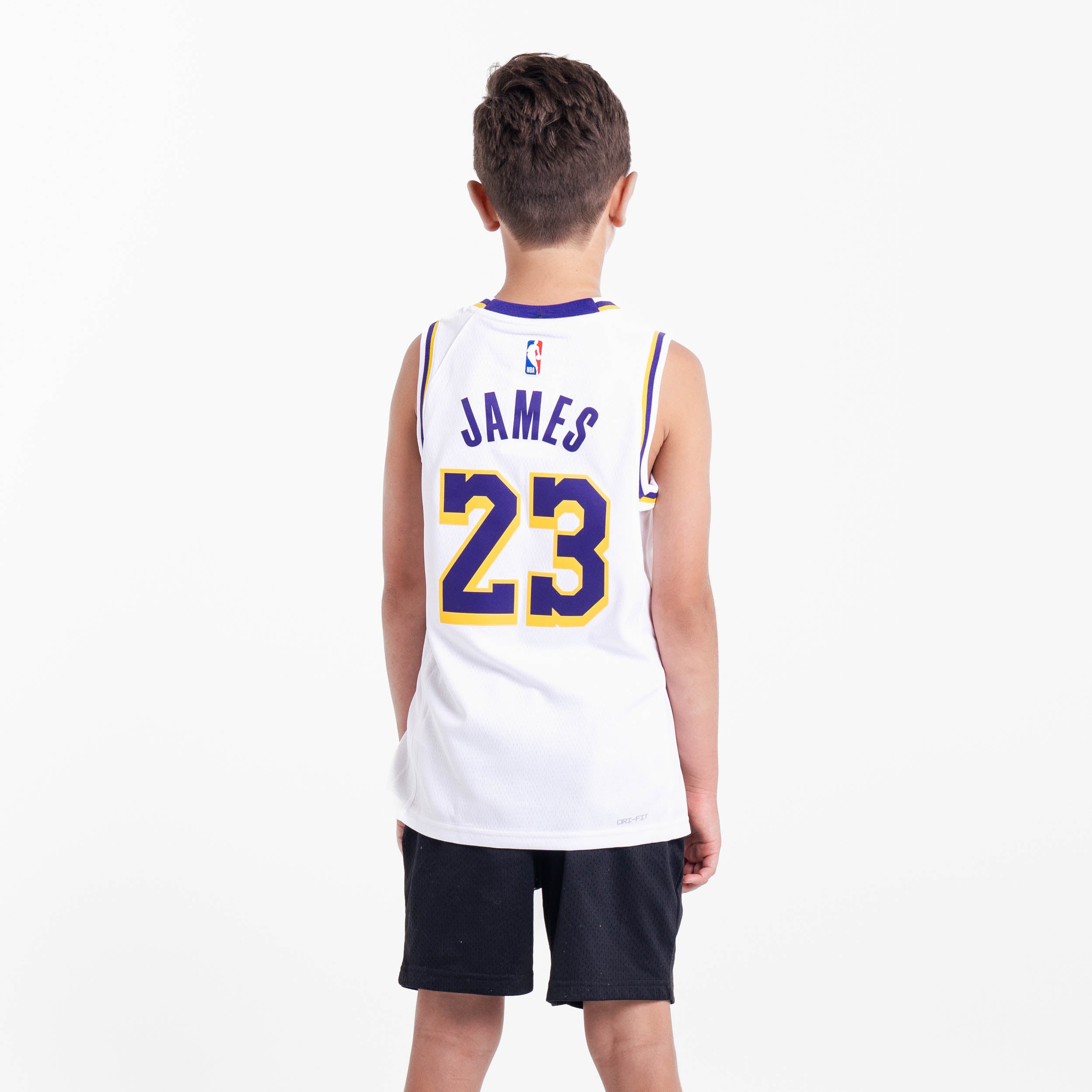 LeBron James LA Lakers 2025 Association Edition Youth NBA Swingman Jersey