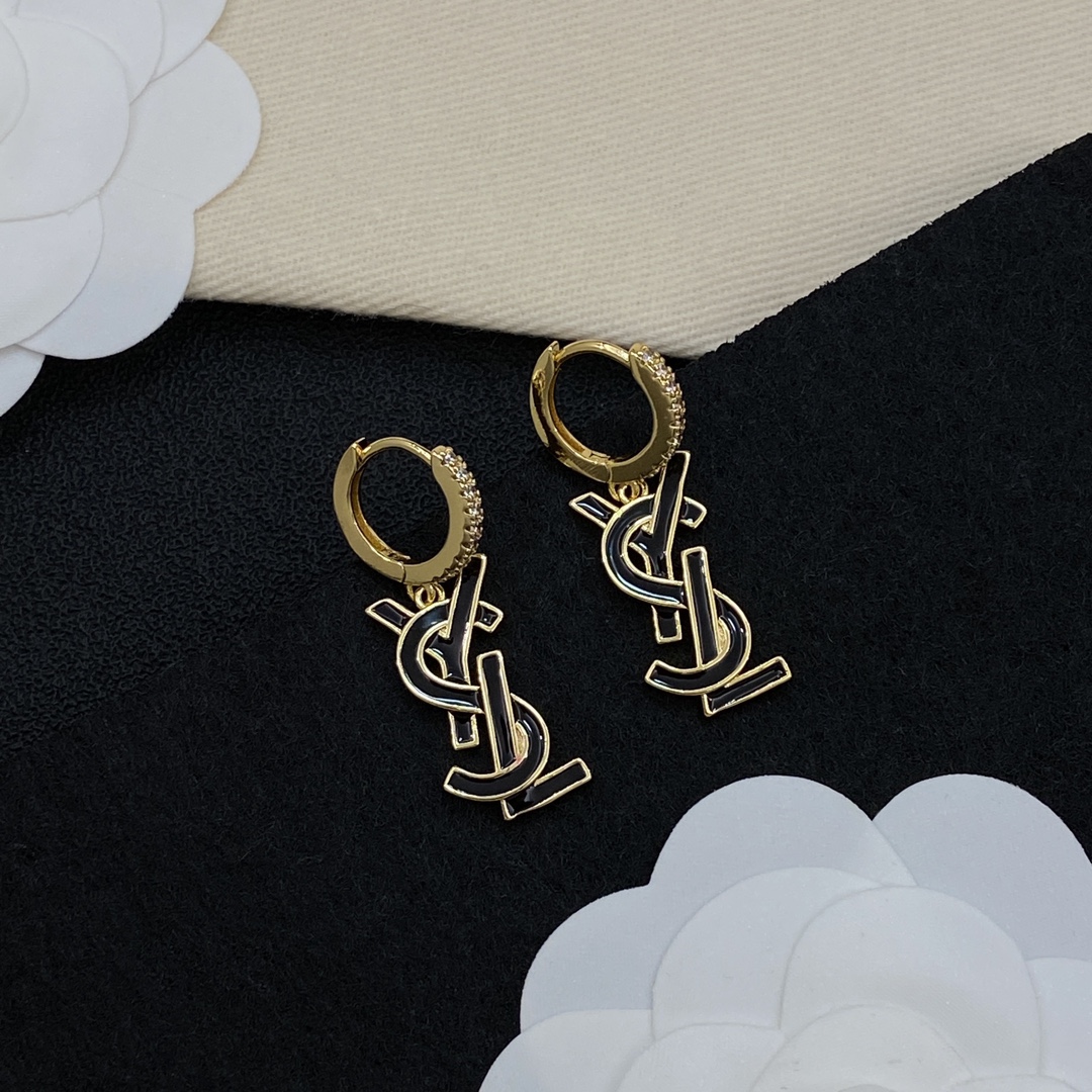 TOP Yves Saint Laurent YSL Earrings - 2 Colors