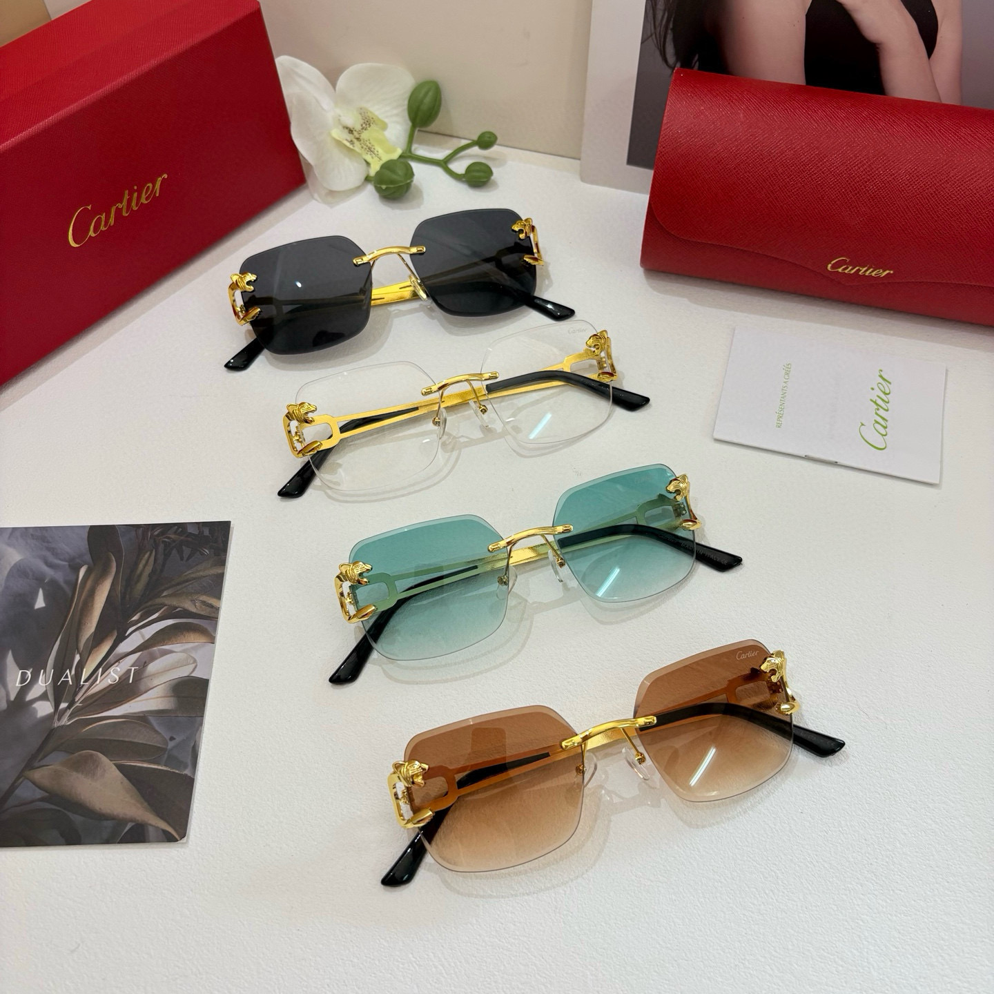 TOP Cartier Sunglasses - 4 Color