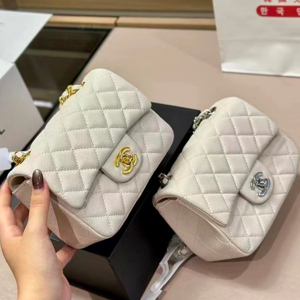 Chanel CF Bag Caviar 17CM(Replica)