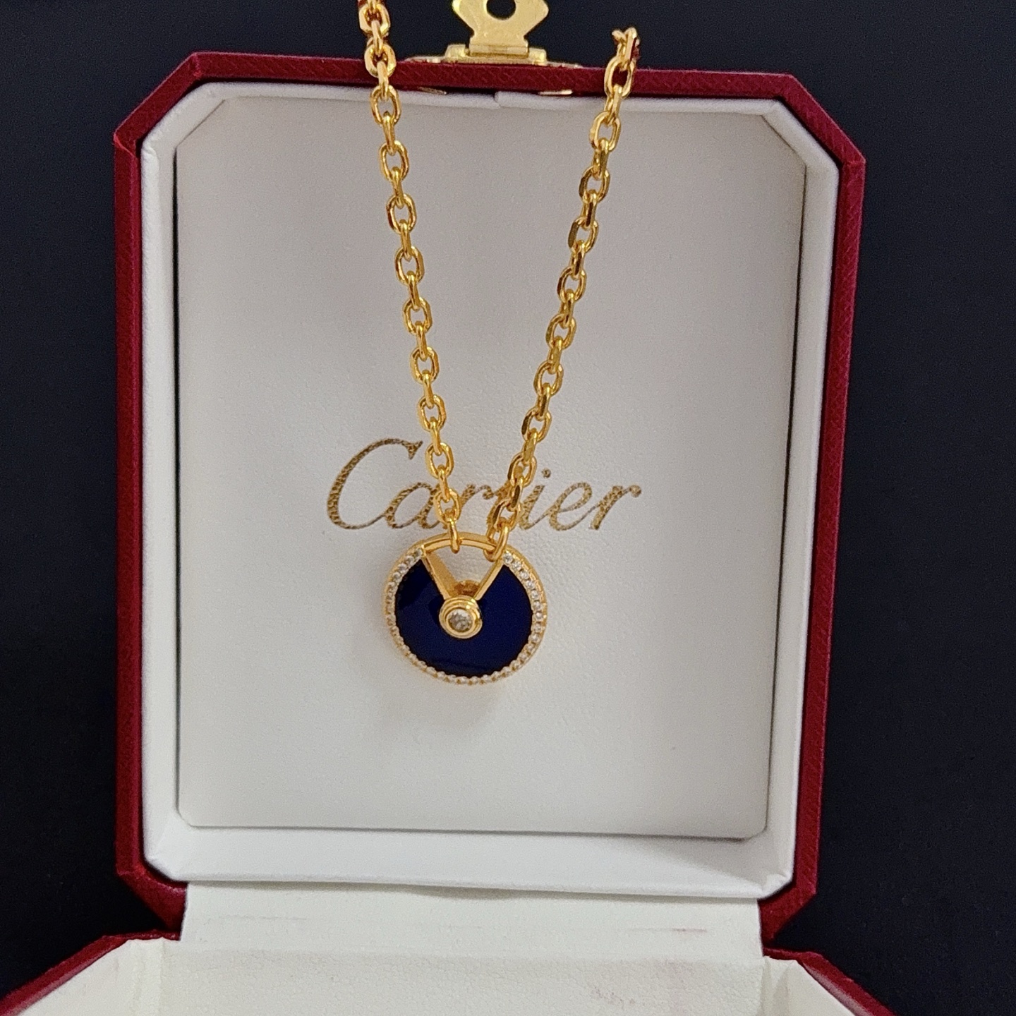 TOP Cartier Amulette Necklace - Gold