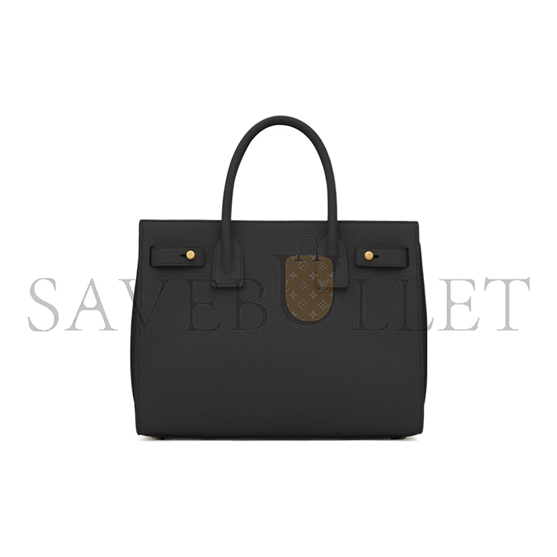 YSL SAC DE JOUR CALFSKIN CROSSBODY BAG BLACK 717448DTI0W1000 (32*25.5*15.5cm)