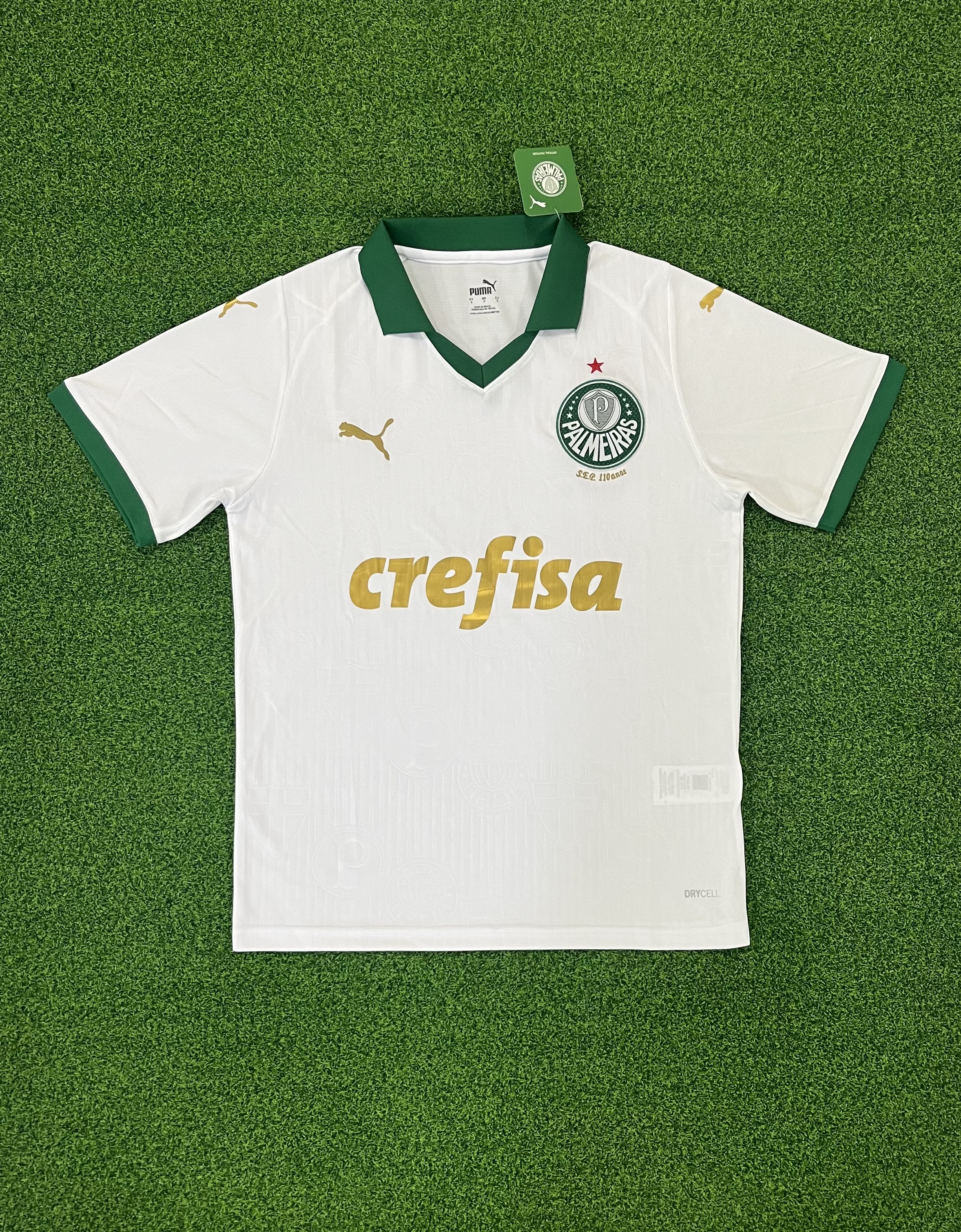 2425 Palmeiras Away jersey.Player embroidery version