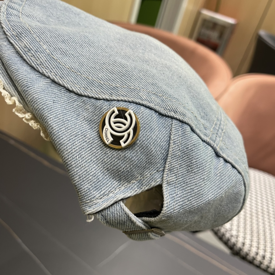 TOP CHANEL Retro Art Berett - 3 Colour