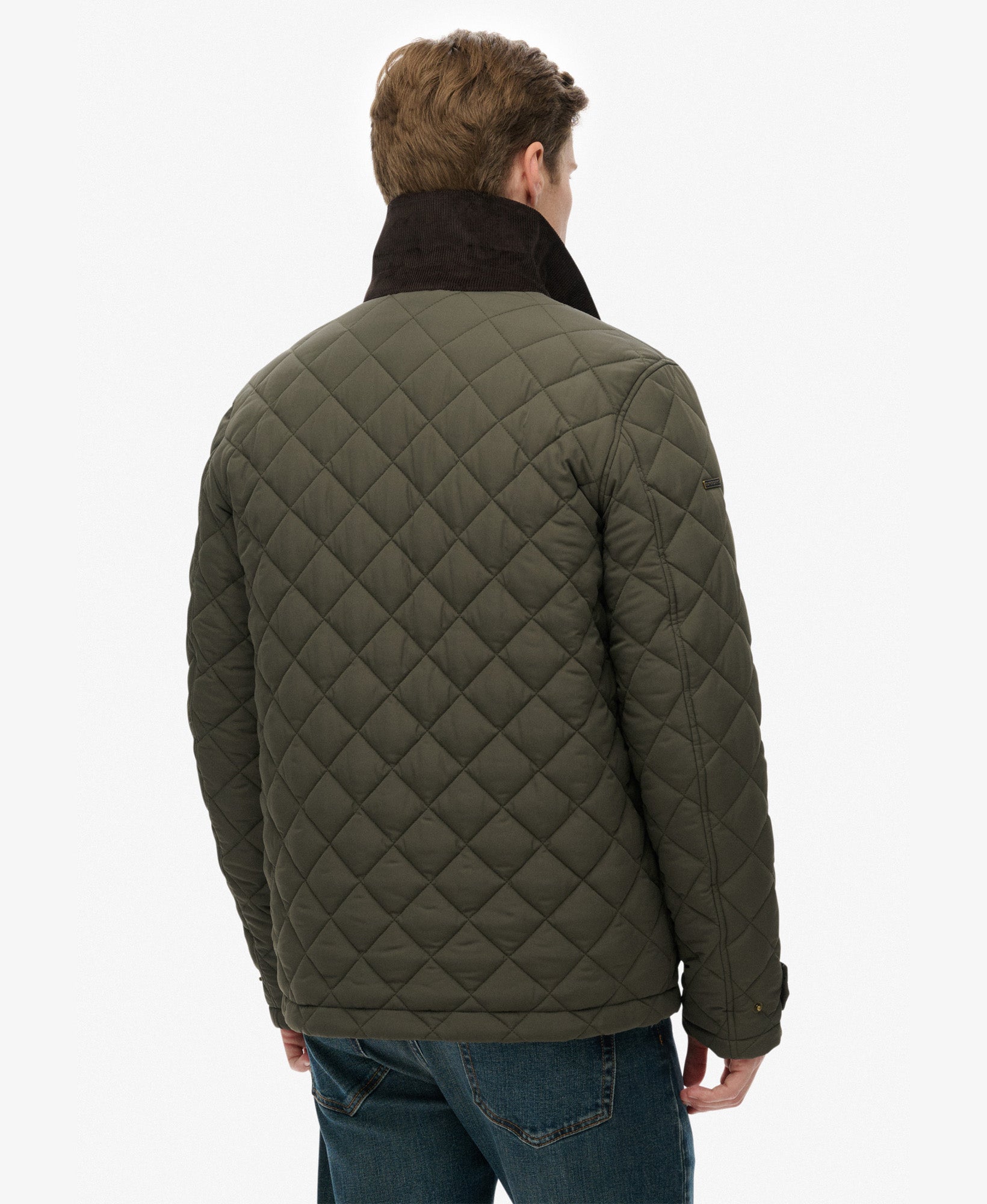 Quilted Estate Coach Jacket | Army Khaki