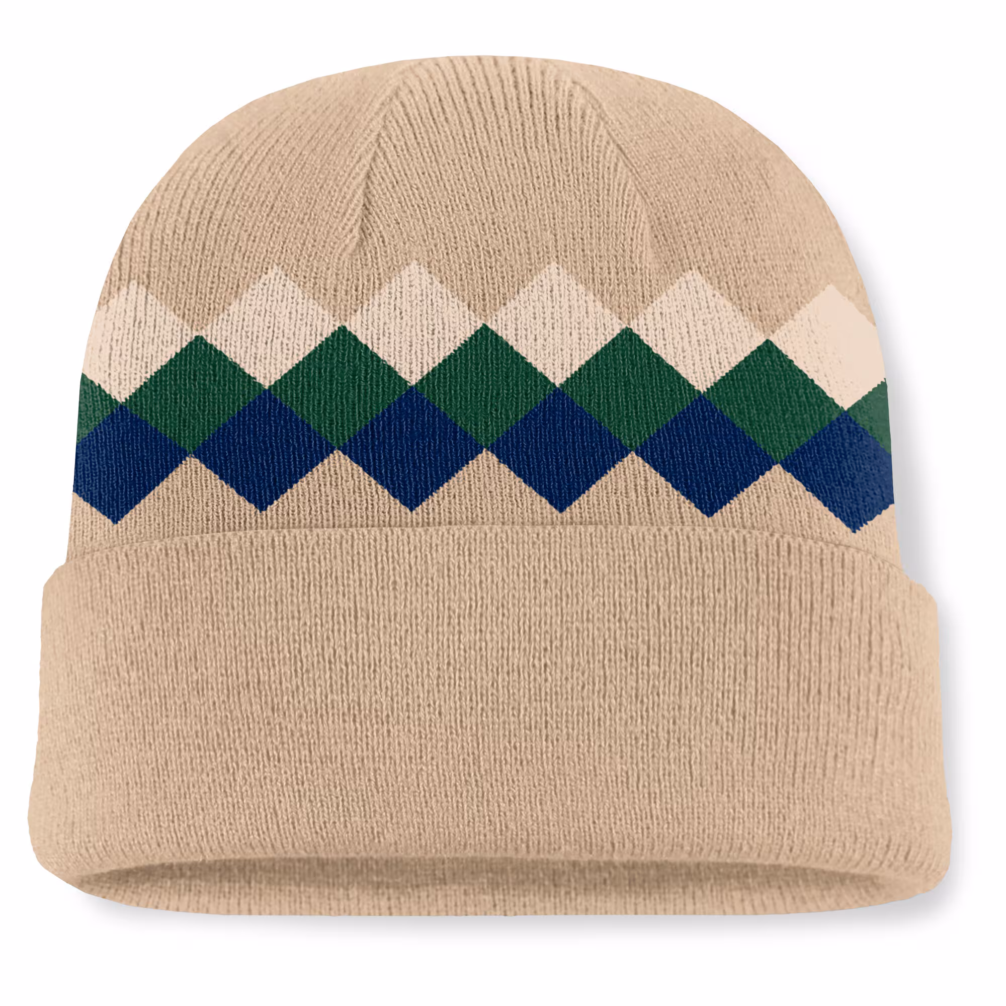 Milano Cortina 2026 Olympics Cuff Beanie - Beige
