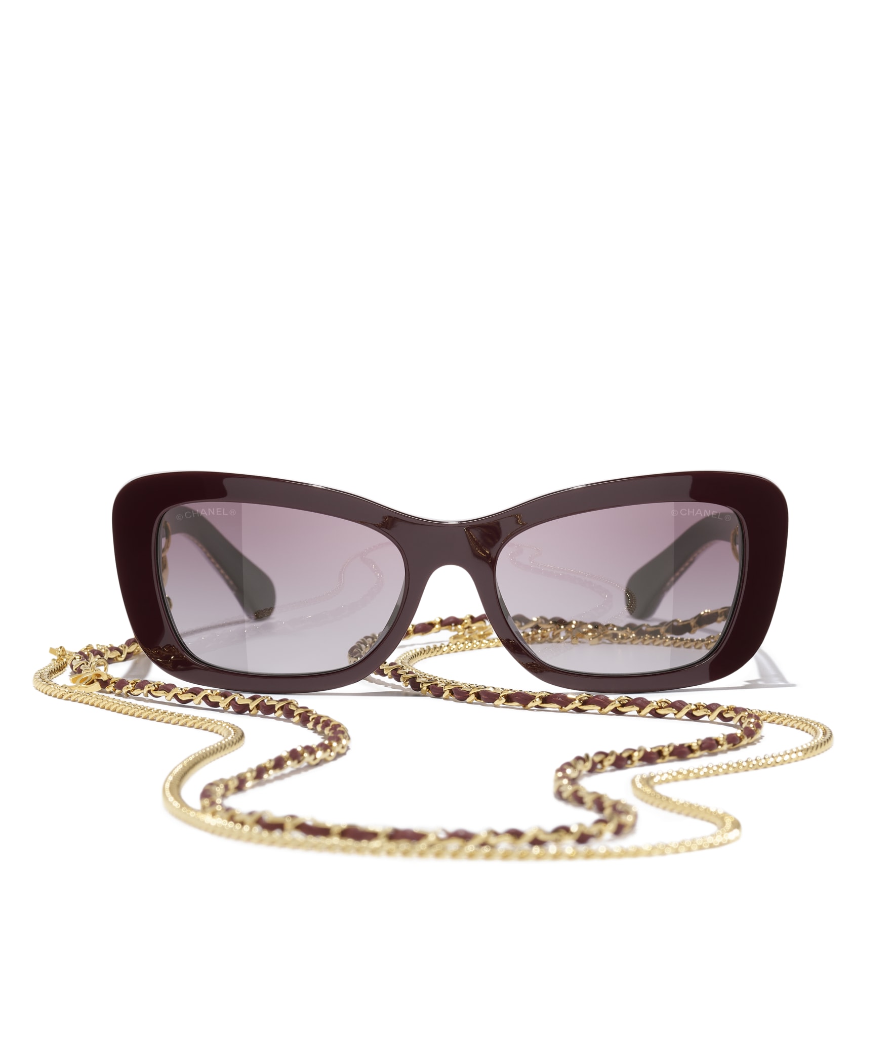 CHANEL Rectangle Sunglasses A71740X06074S